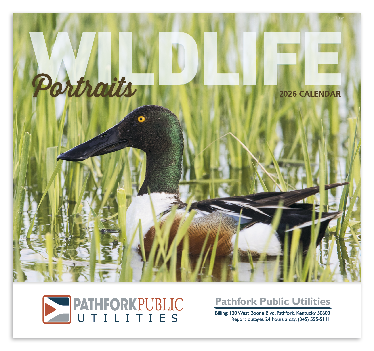 Good Value™ Wildlife Portraits - Stapled Calendar 54