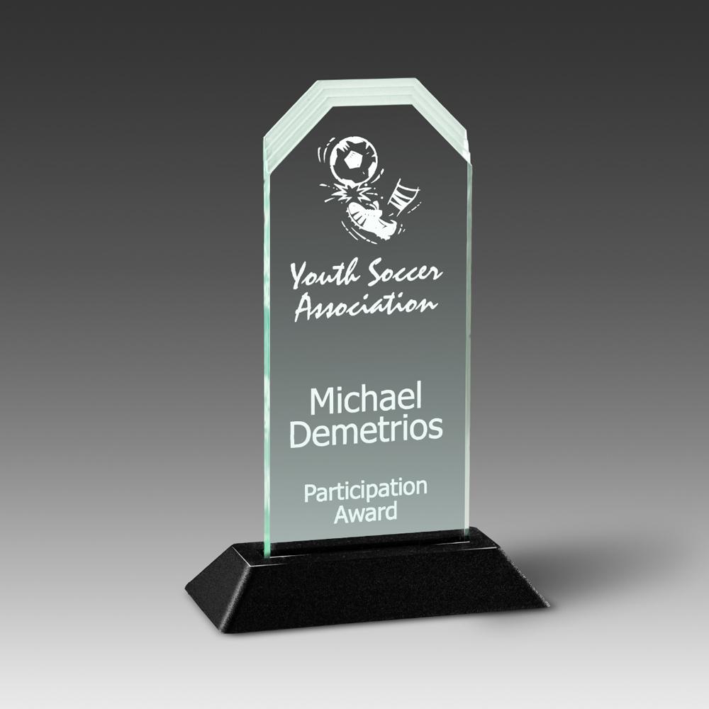 Pop Frosted Corners Pop-In Award (4 7/8"x7") 2