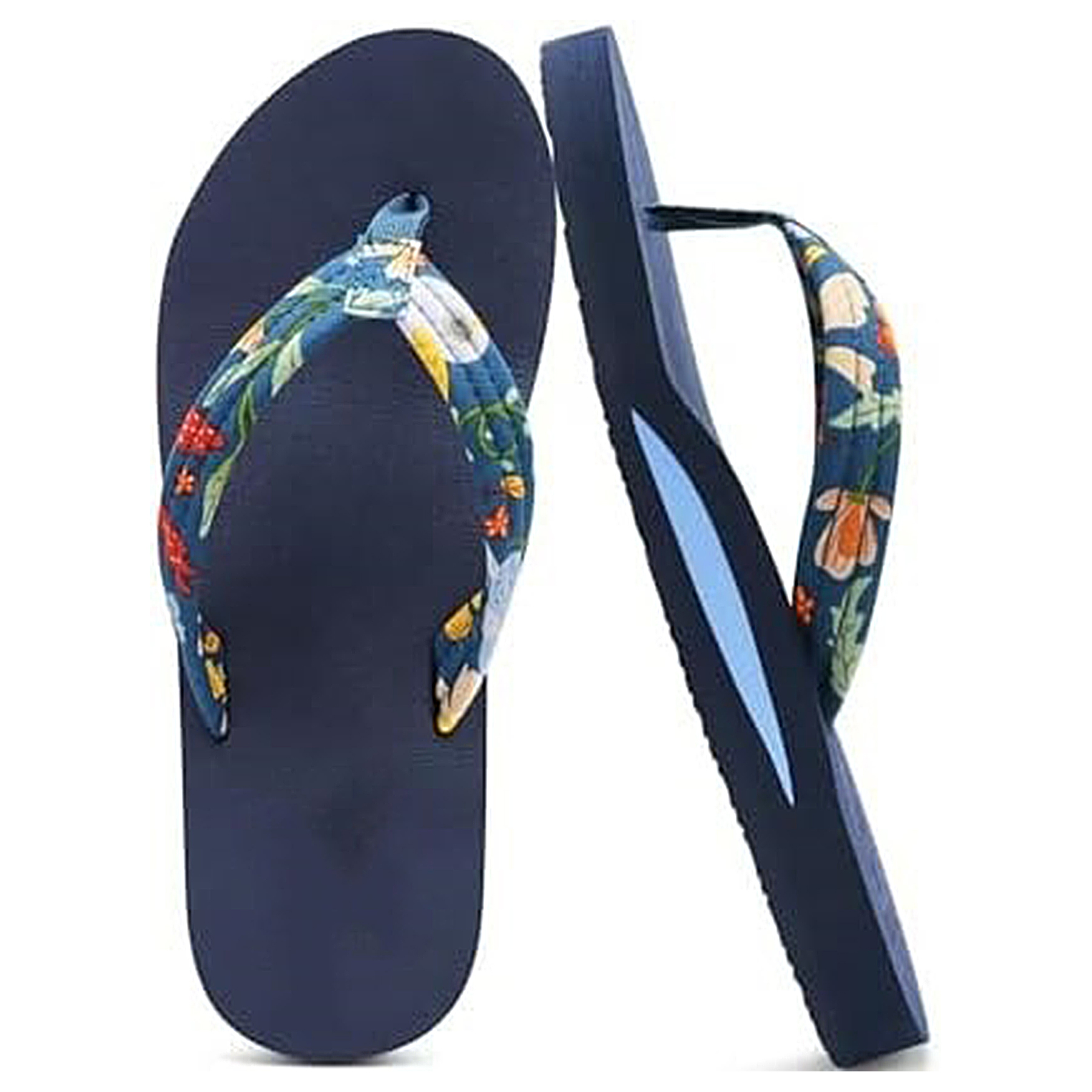 Women's Yoga Mat Leather Flip Flops 8