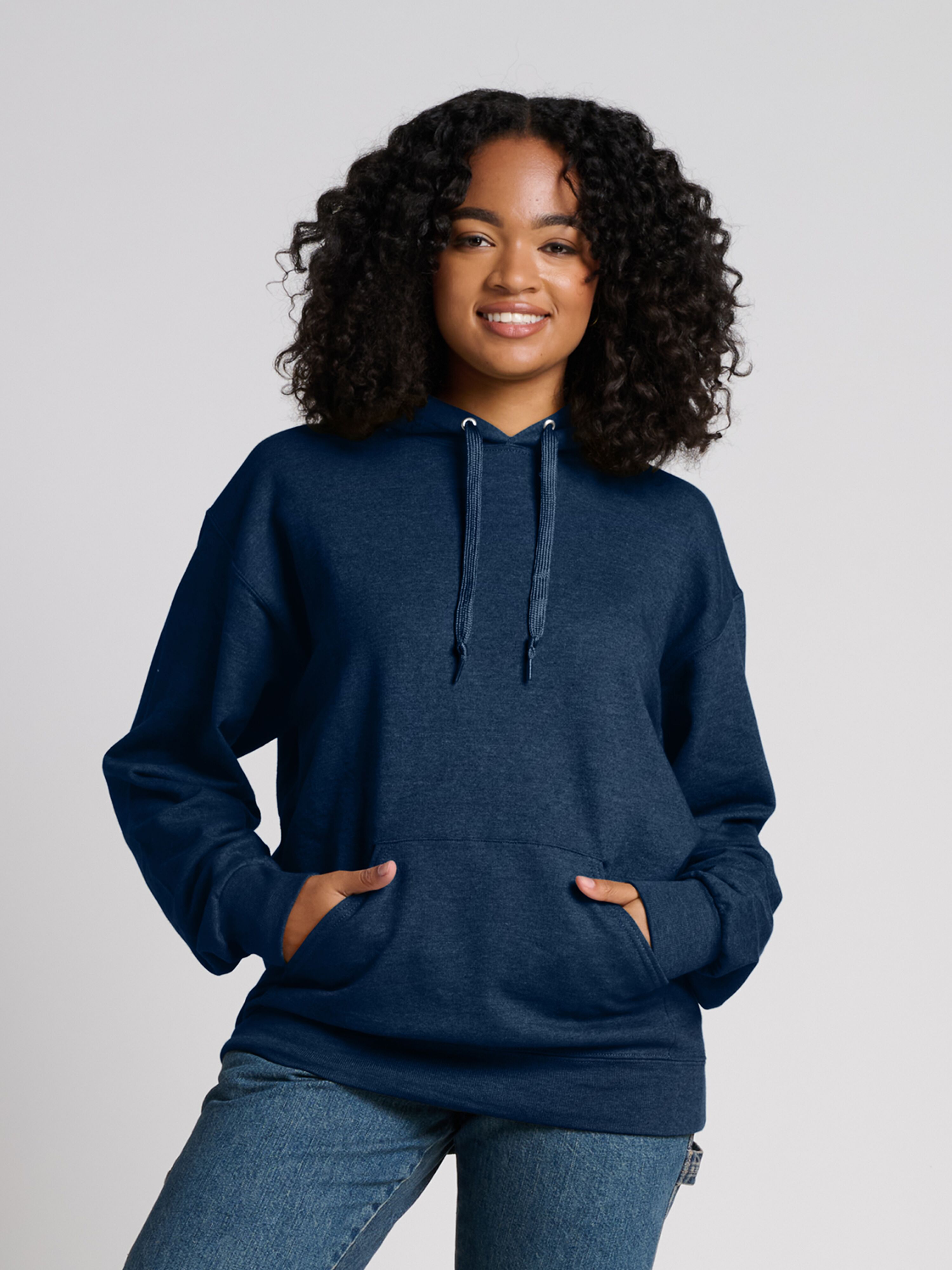 NEW JERZEES Ultimate™ CVC Ring-Spun Unisex Hooded Sweatshirt 2