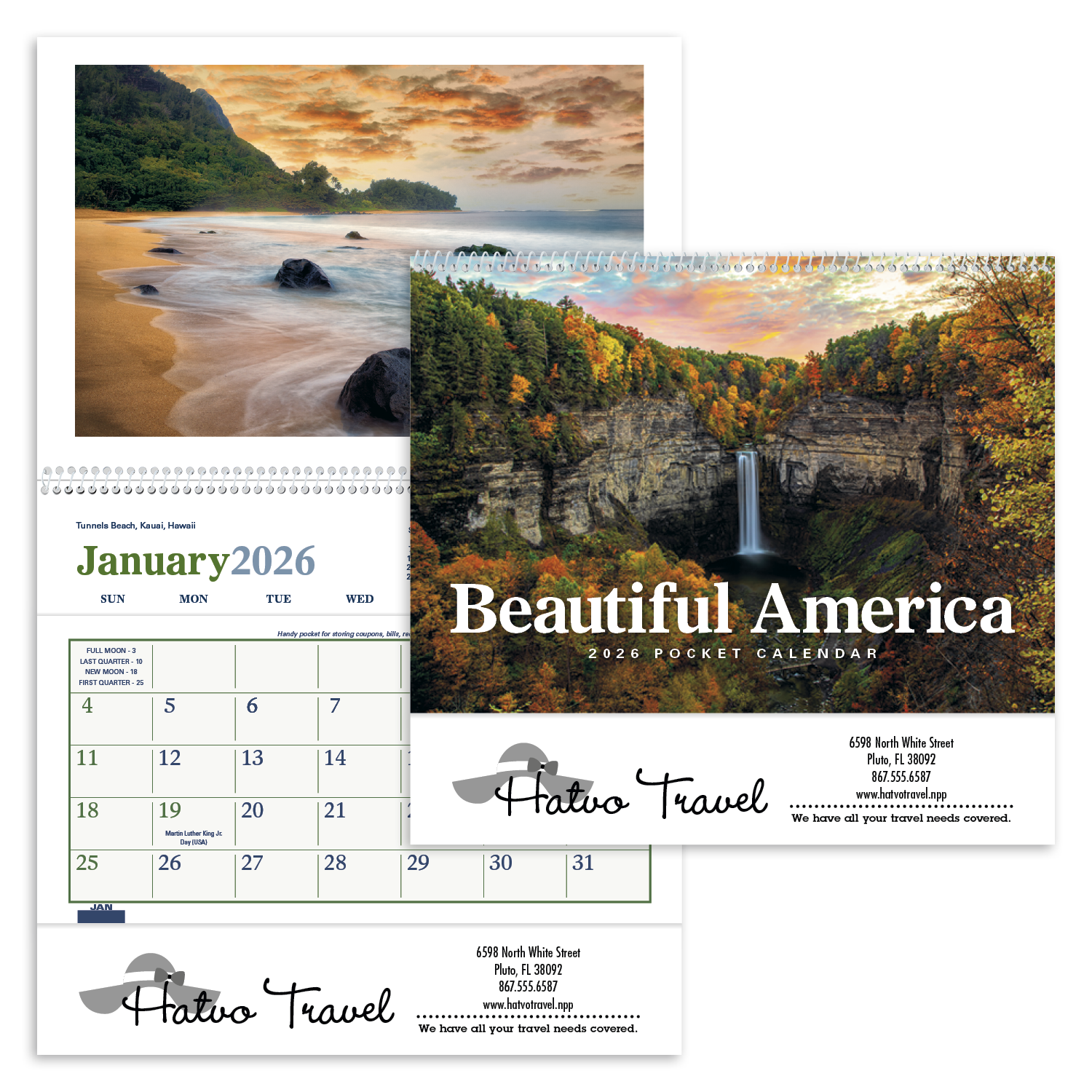 Triumph® Calendars Beautiful America Pocket Calendar 2