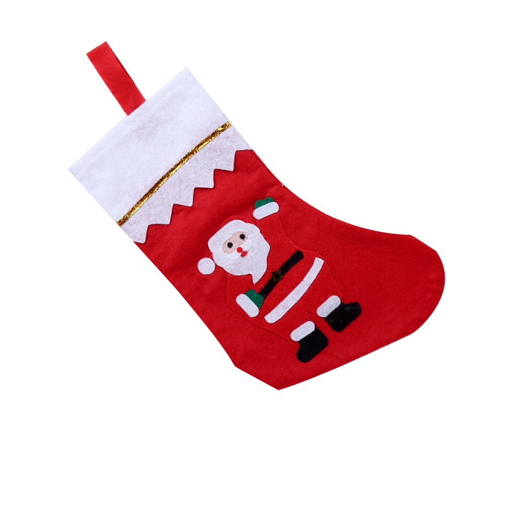 Santa Snowman Tree Christmas Xmas Stockings Ornaments 2