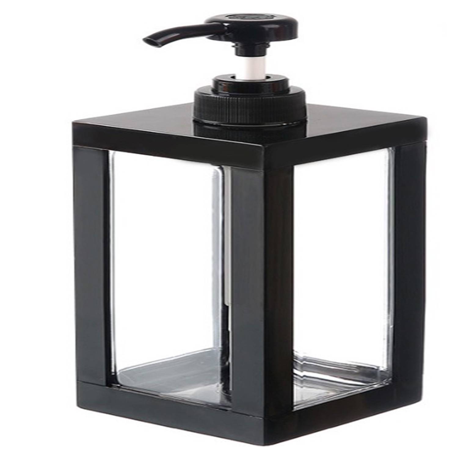16oz Square pump bottle dispenser 5