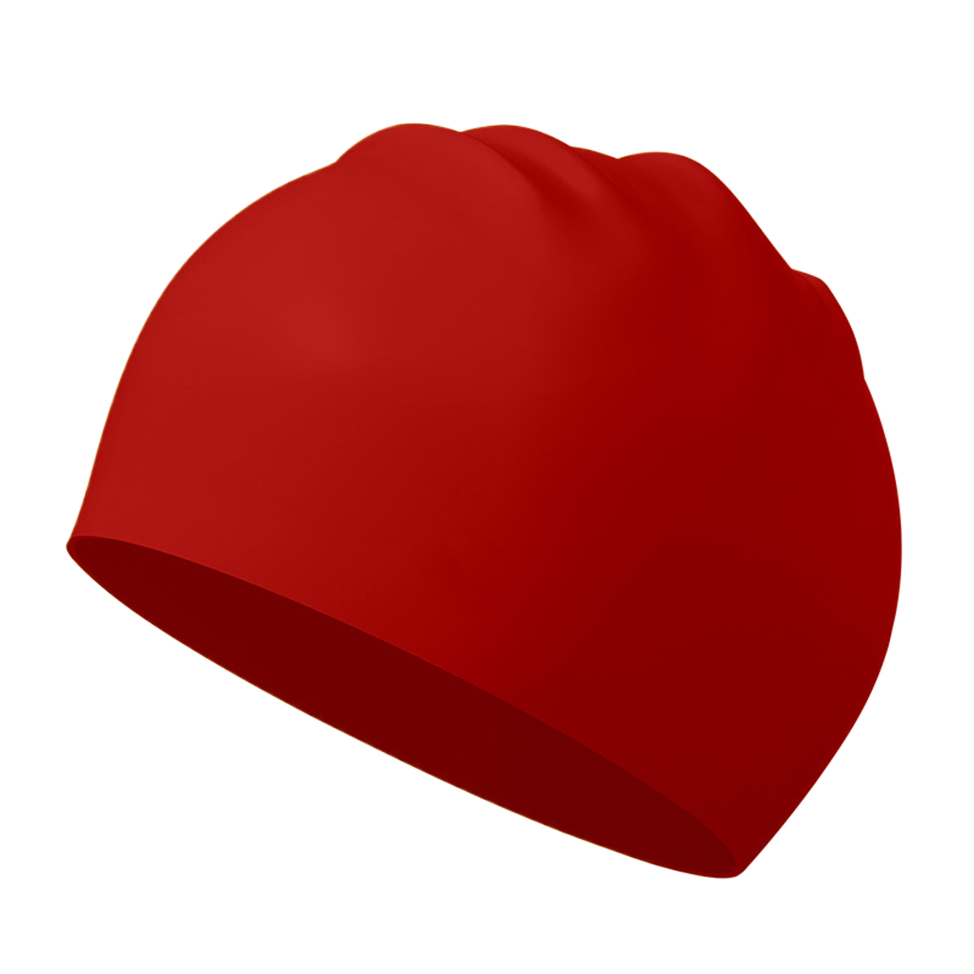 MOQ50 Unisex Silicone Swim Cap Waterproof 50g 4