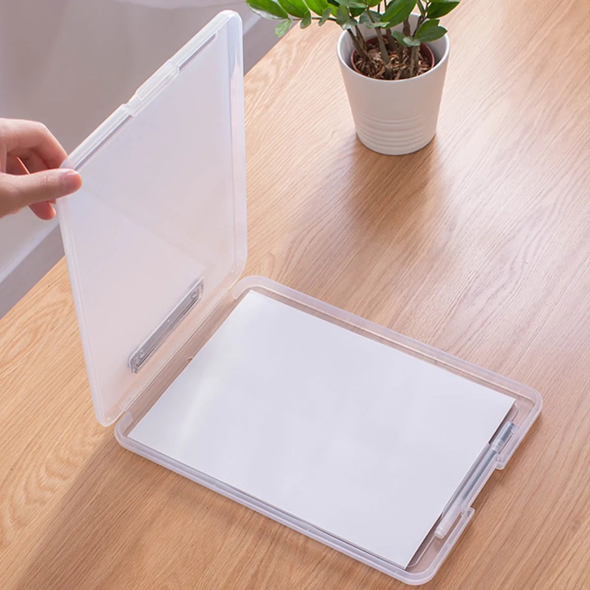 Plastic Storage Clipboard Case 4
