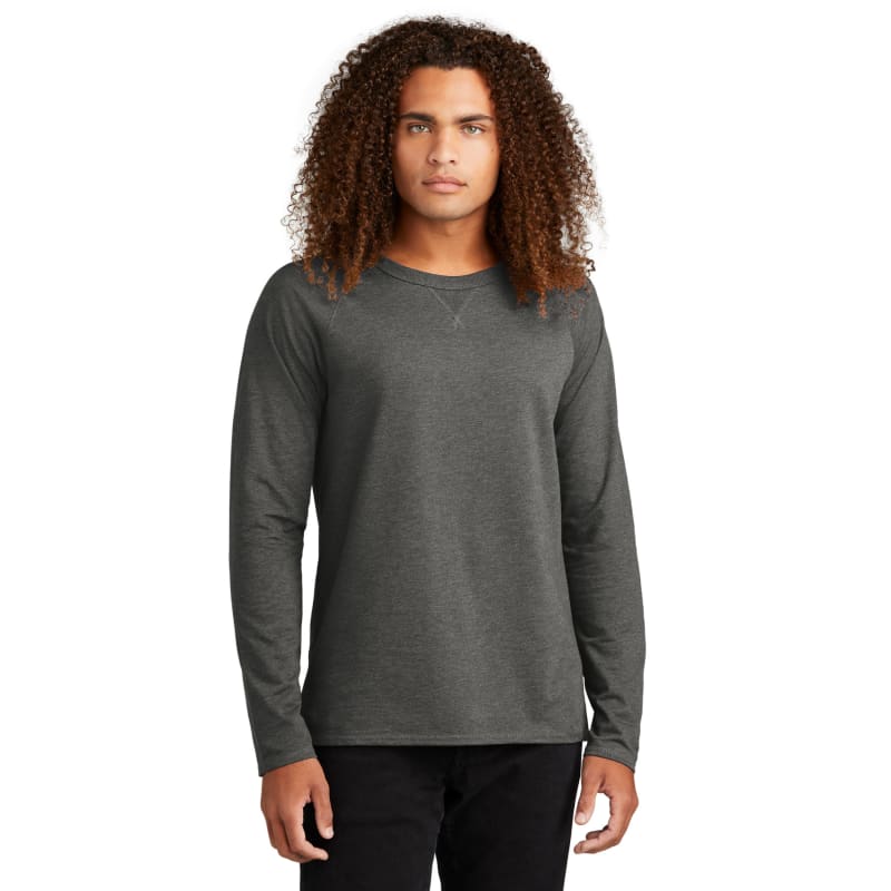 District Featherweight French Terry Long Sleeve Crewneck, custom hoodie or sweatshirt with logo imprint 14