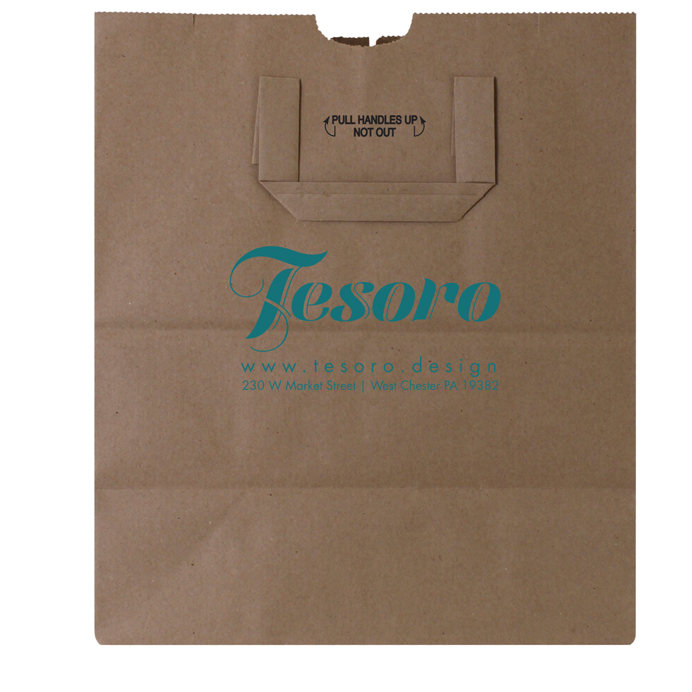 Flat Handle Paper Bag 3