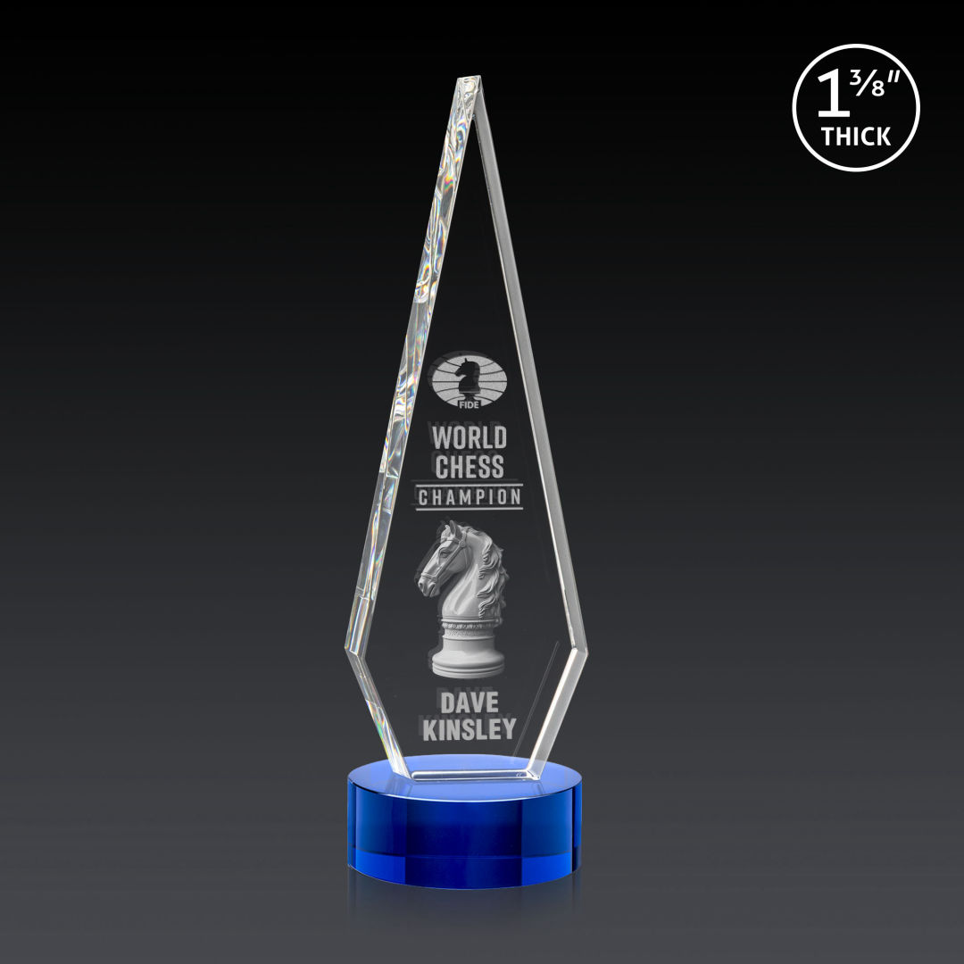 Springfield 3D Award on Stanrich Base - Blue 5