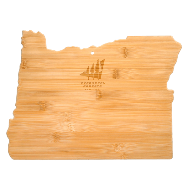 U.S. State Shaped Bamboo Cutting and Serving Boards 305
