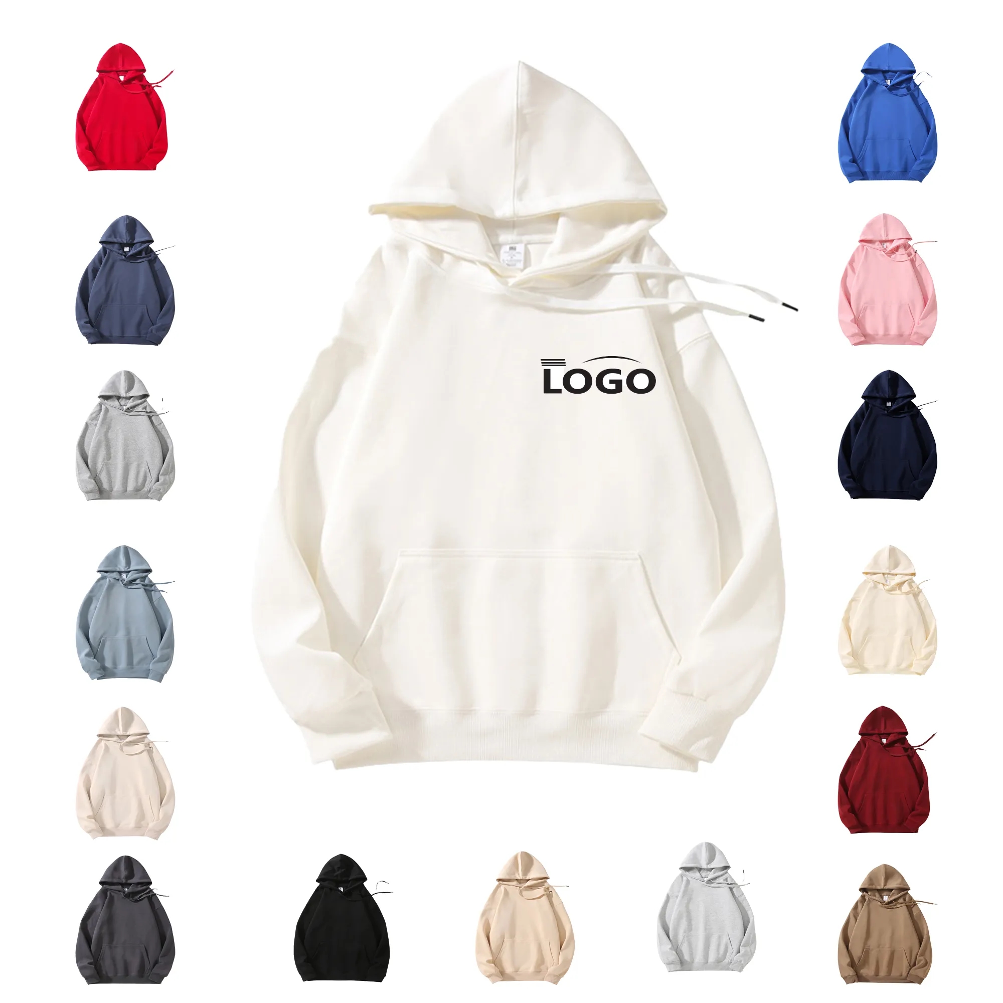 Hoodies MOQ 20PCS, custom hoodie or sweatshirt with logo imprint 11