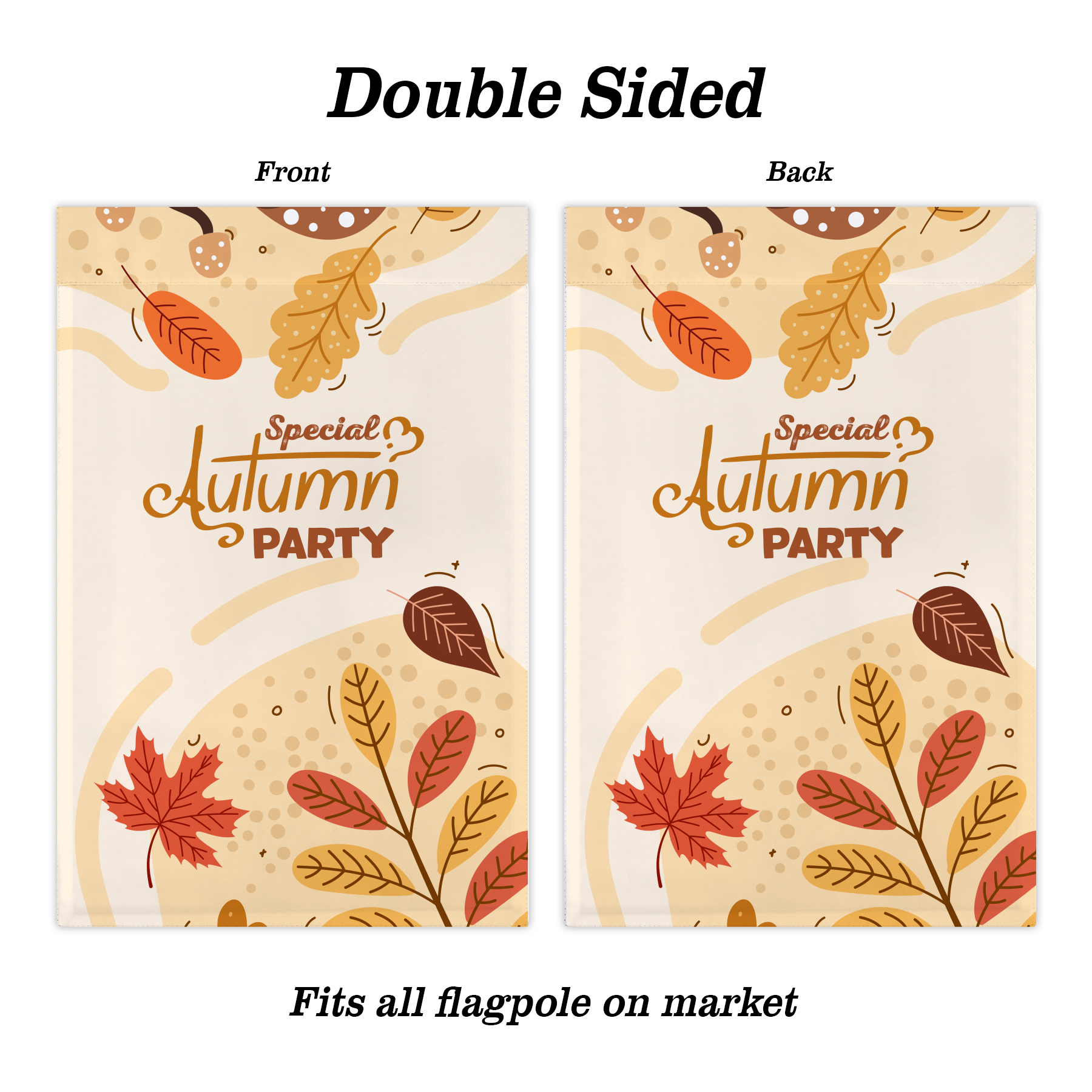 12" X 18" Custom Double-Sided Polyester Garden Flag 8