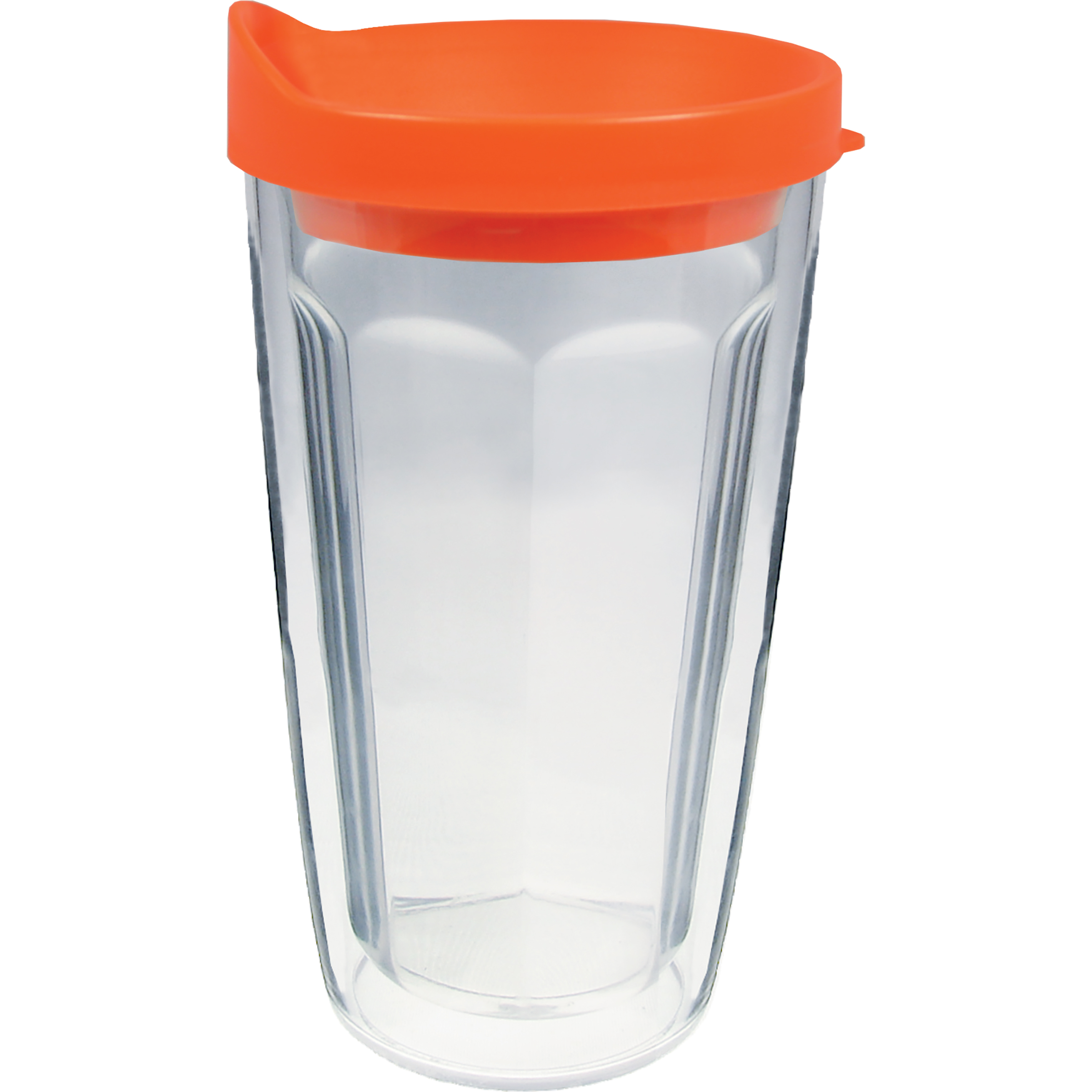 16oz Thermal Dual Walled Travel Tumbler - Embroidered Emblem 16