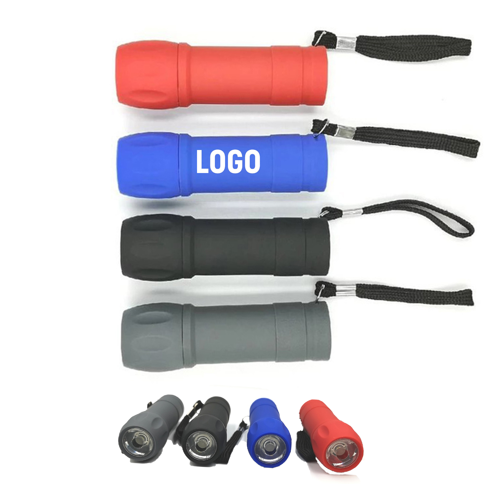 Four-color Optional High-power Emergency Flashlight 1