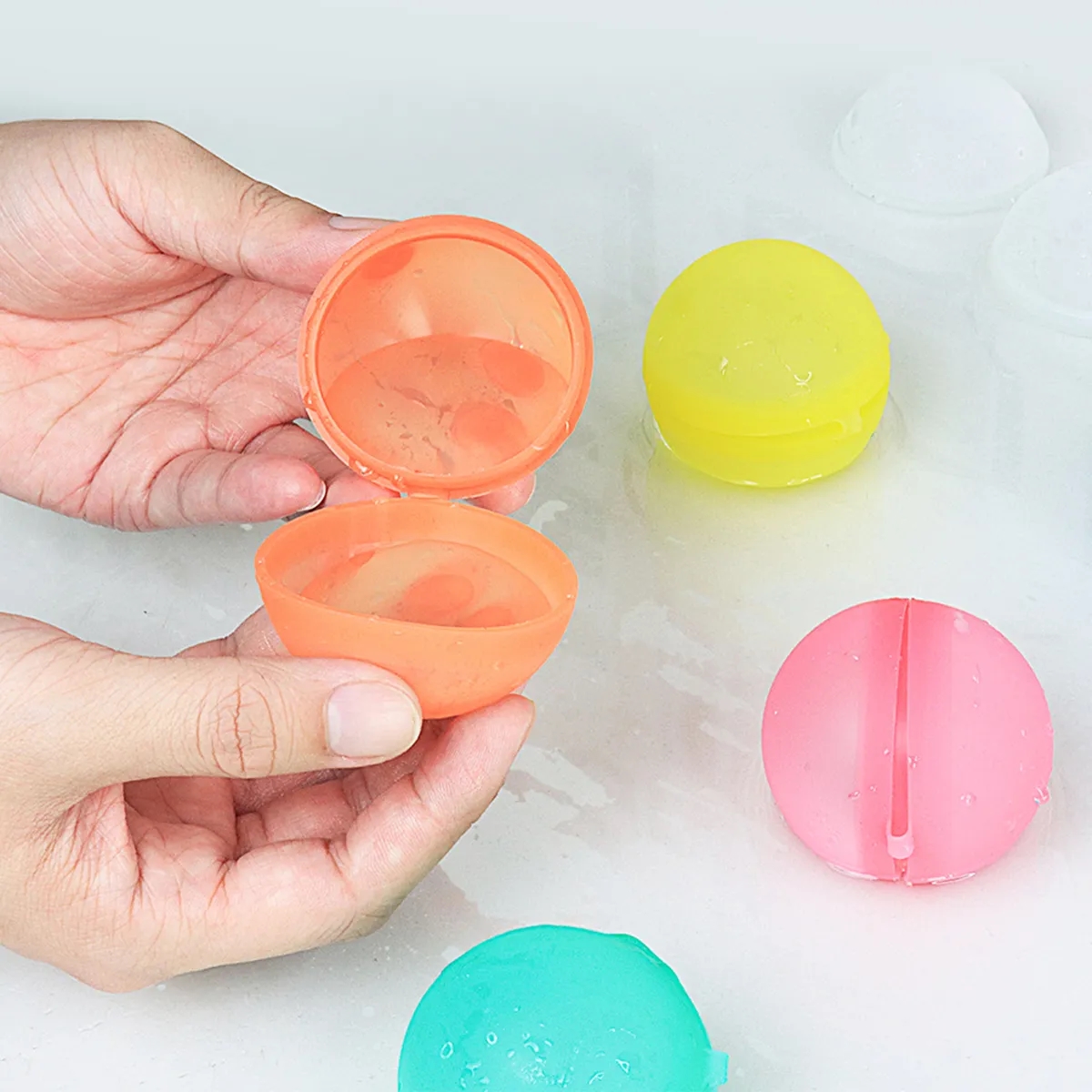 Reusable Splash Bomb Balloons Summer Water Games Toys 3