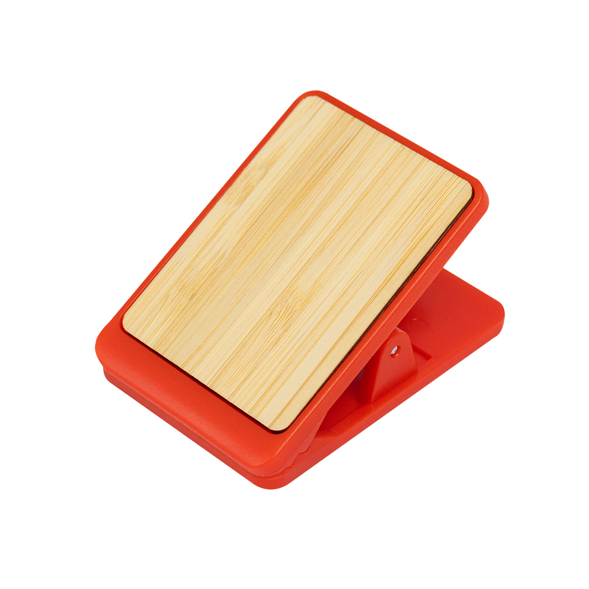 MAGNETIC CLIP WITH BAMBOO ACCENT 12
