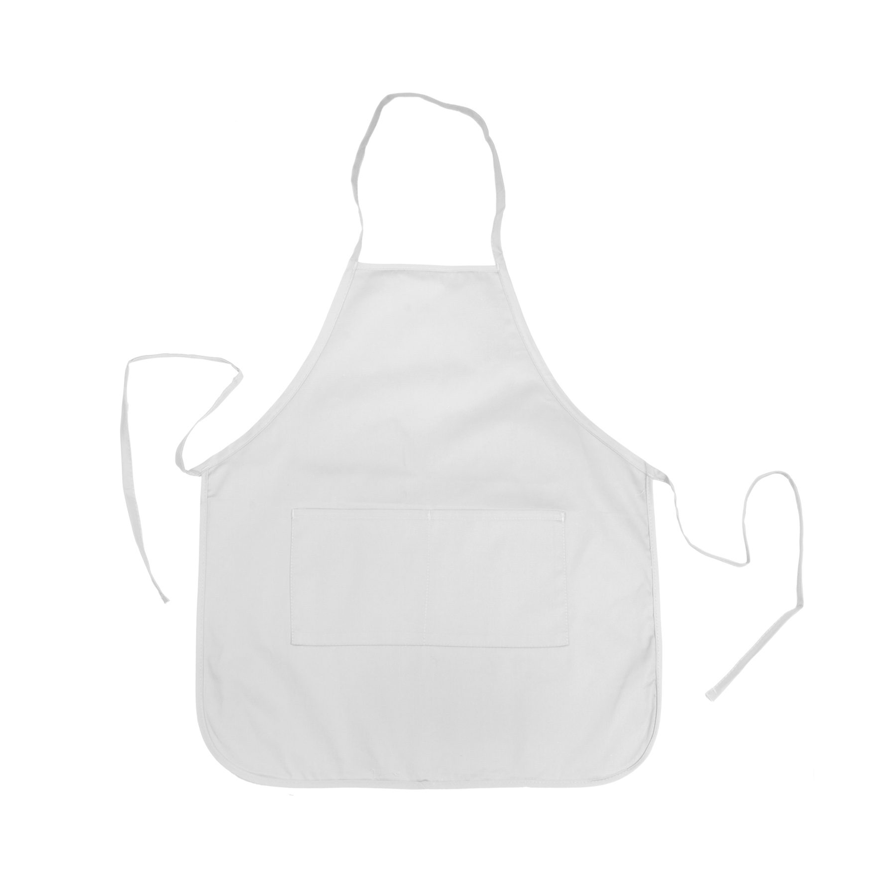 Heather NL2R Long Round Bottom Cotton Twill Apron 11