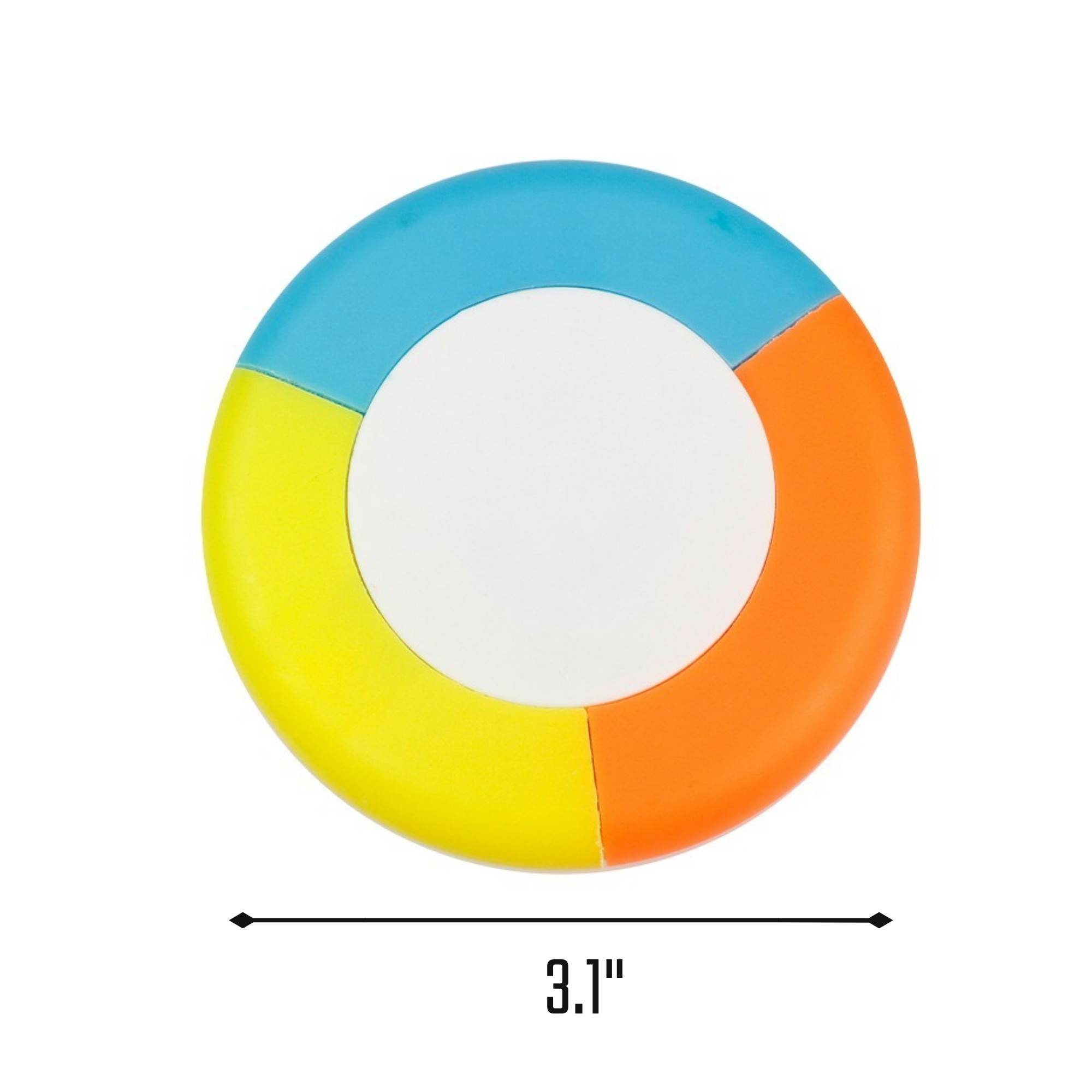 Three Color Round Shaped Highlighters 4