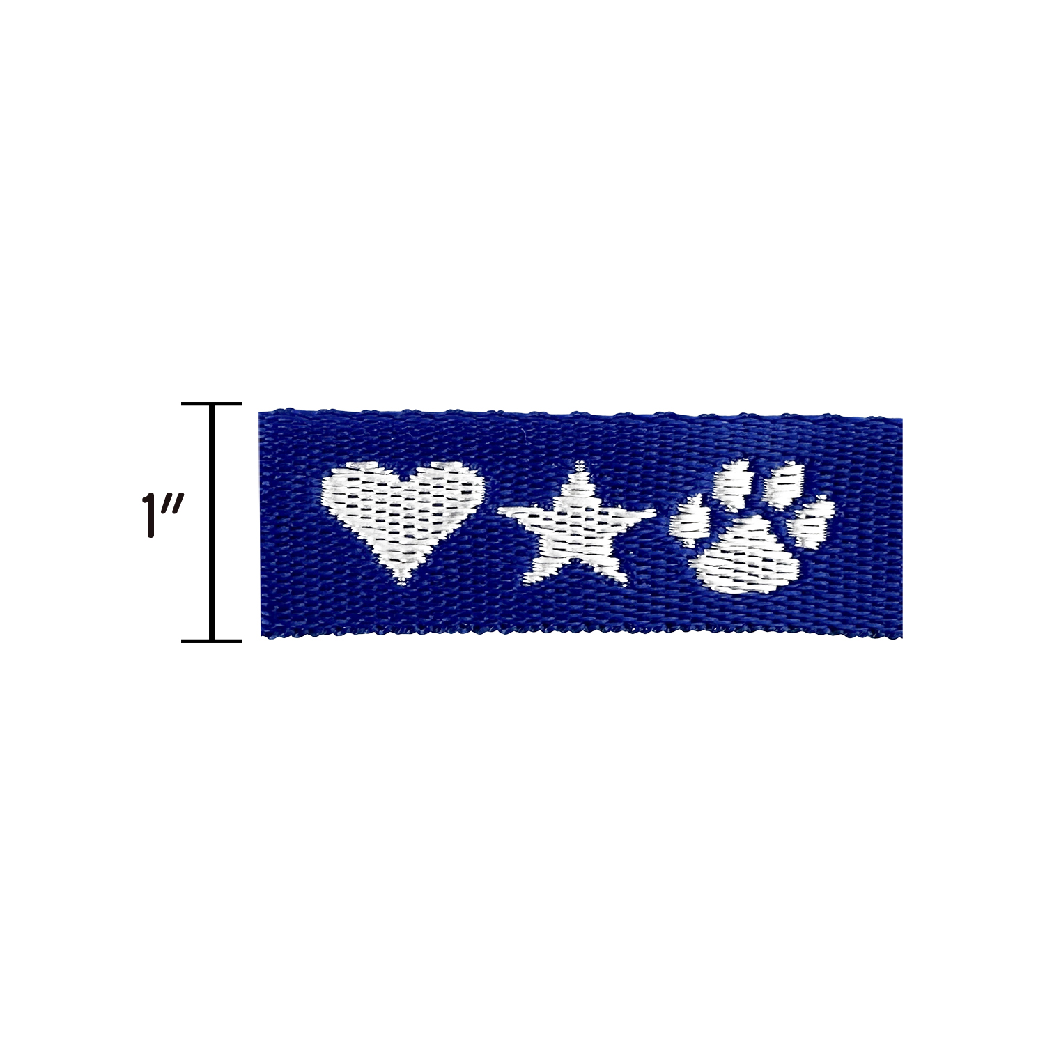 1" Woven Lanyard w/ Lobster Claw - "Select" Weave 2