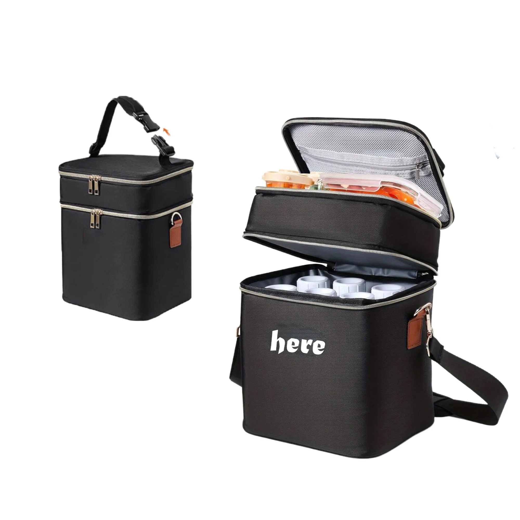 Insulated Waterproof Backpack Outdoor Picnic Tote Bag 5