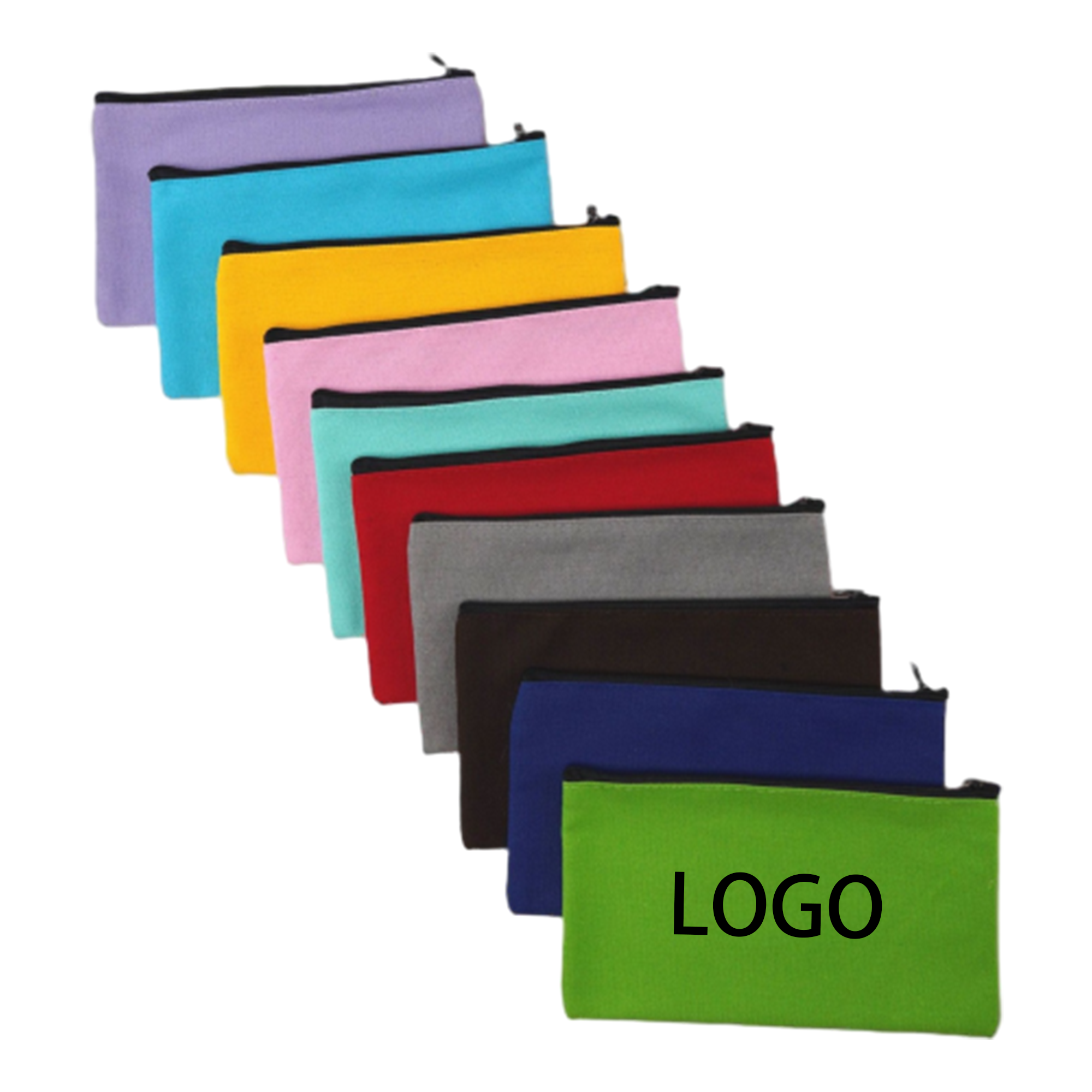 Canvas Zipper Pencil Case 2