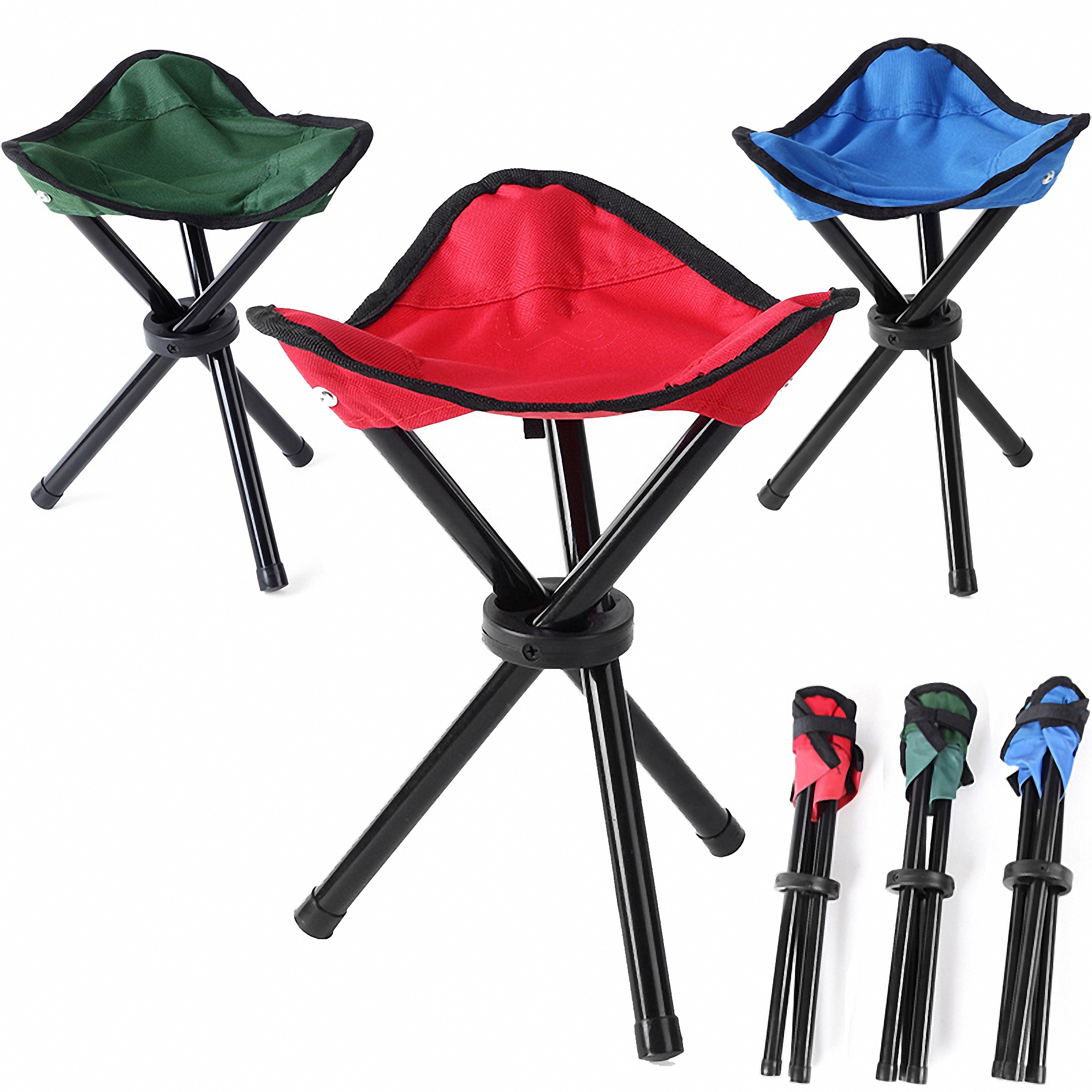 Portable Oxford Fabric Folding Stool 5