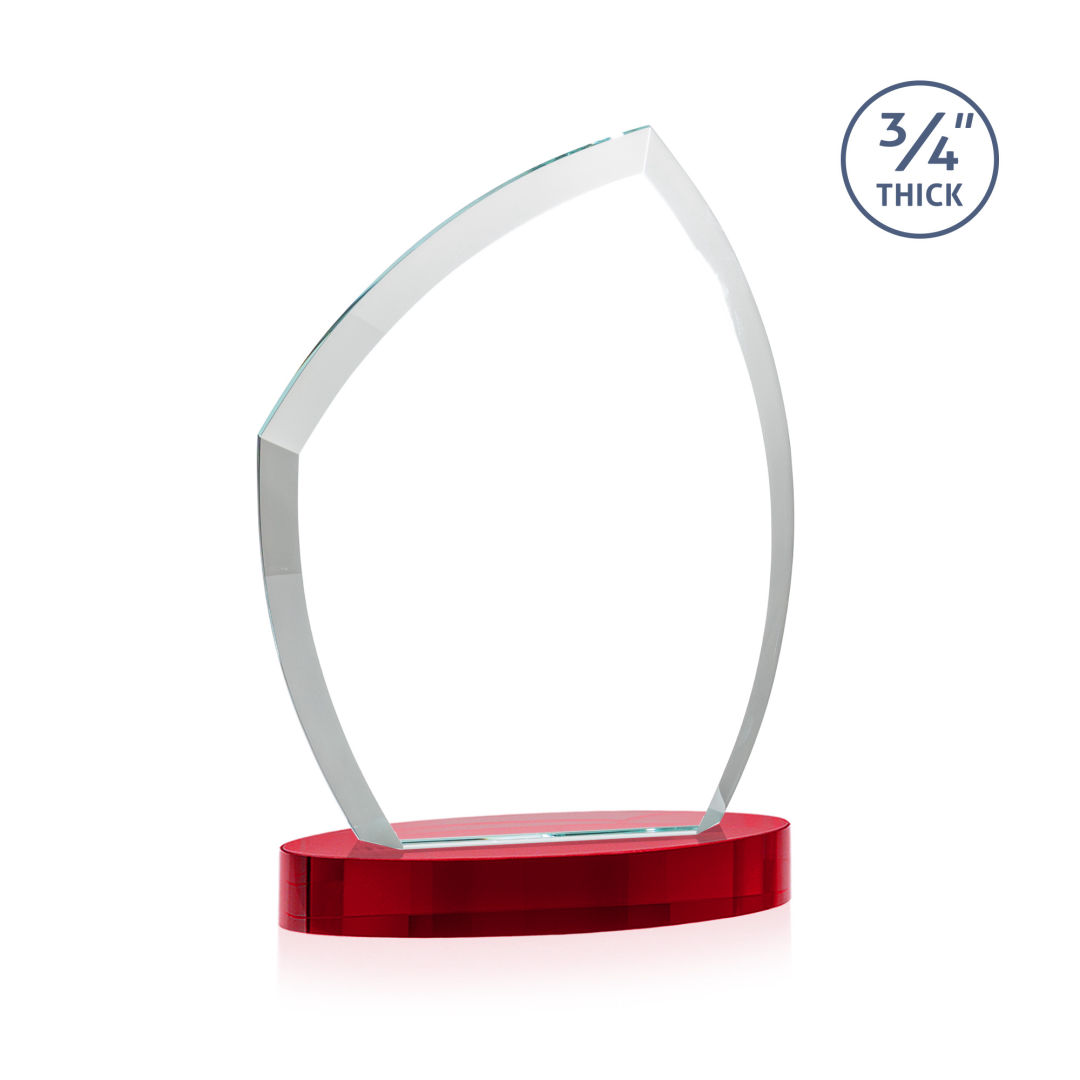 Daltry VividPrint™ Award on Alberton Base - Red 4