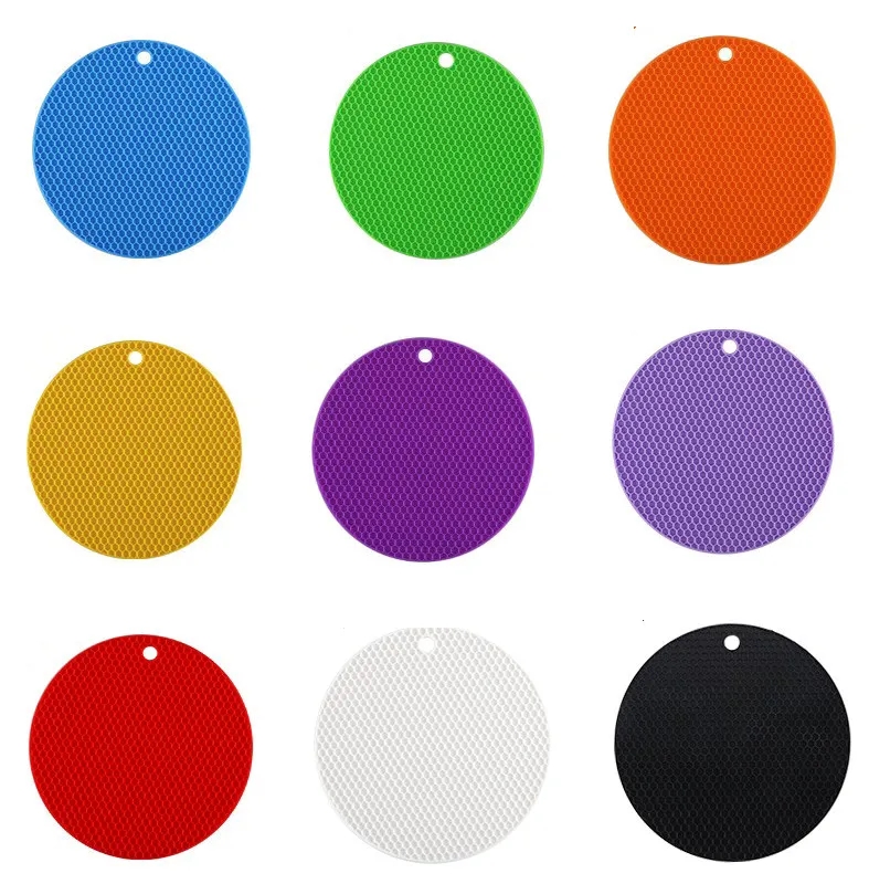 Thickened Silicone Insulated Placemats 5