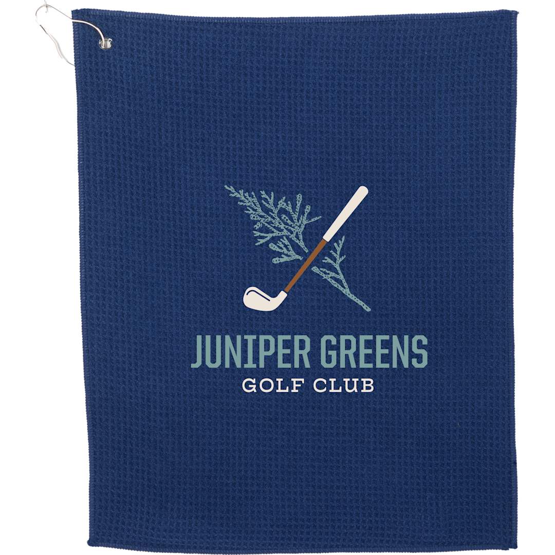 15" x 18" Recycled 200g Microfiber Waffle Towel 27