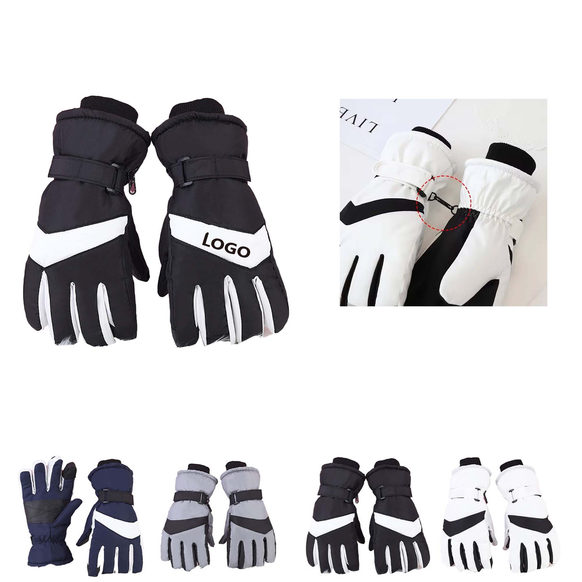 MOQ 30 pcs Outdoor Winter Sports Gloves 2