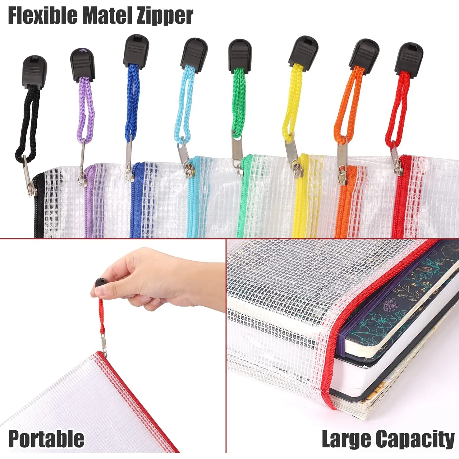 Zippered PVC Pouch Bag 3