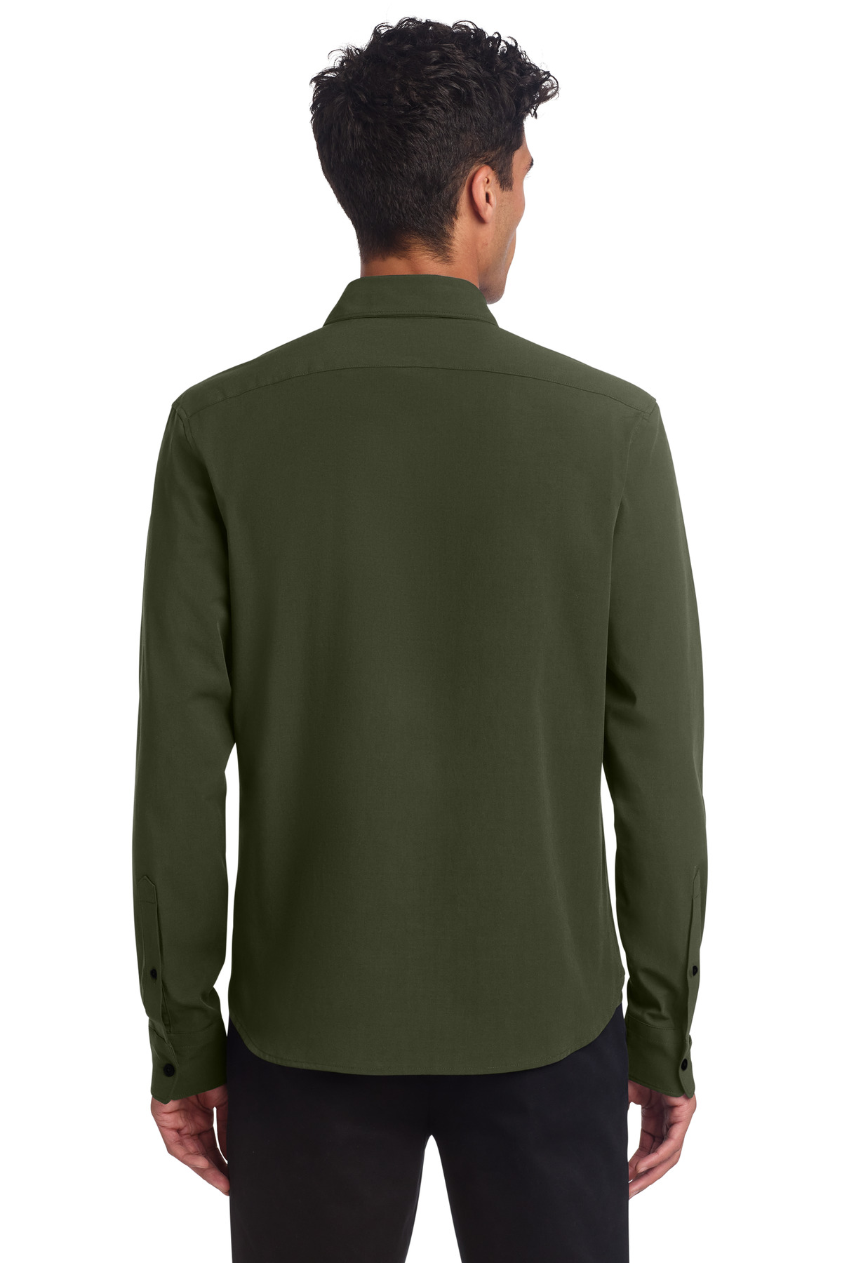 Mercer+Mettle Long Sleeve Stretch Woven Shirt MM2000 7