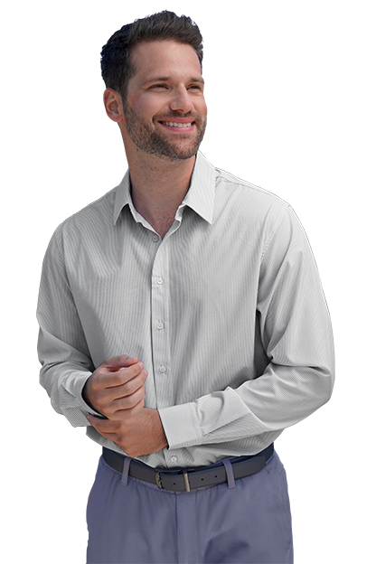 Vansport Pinstripe Sandhill Dress Shirt 7