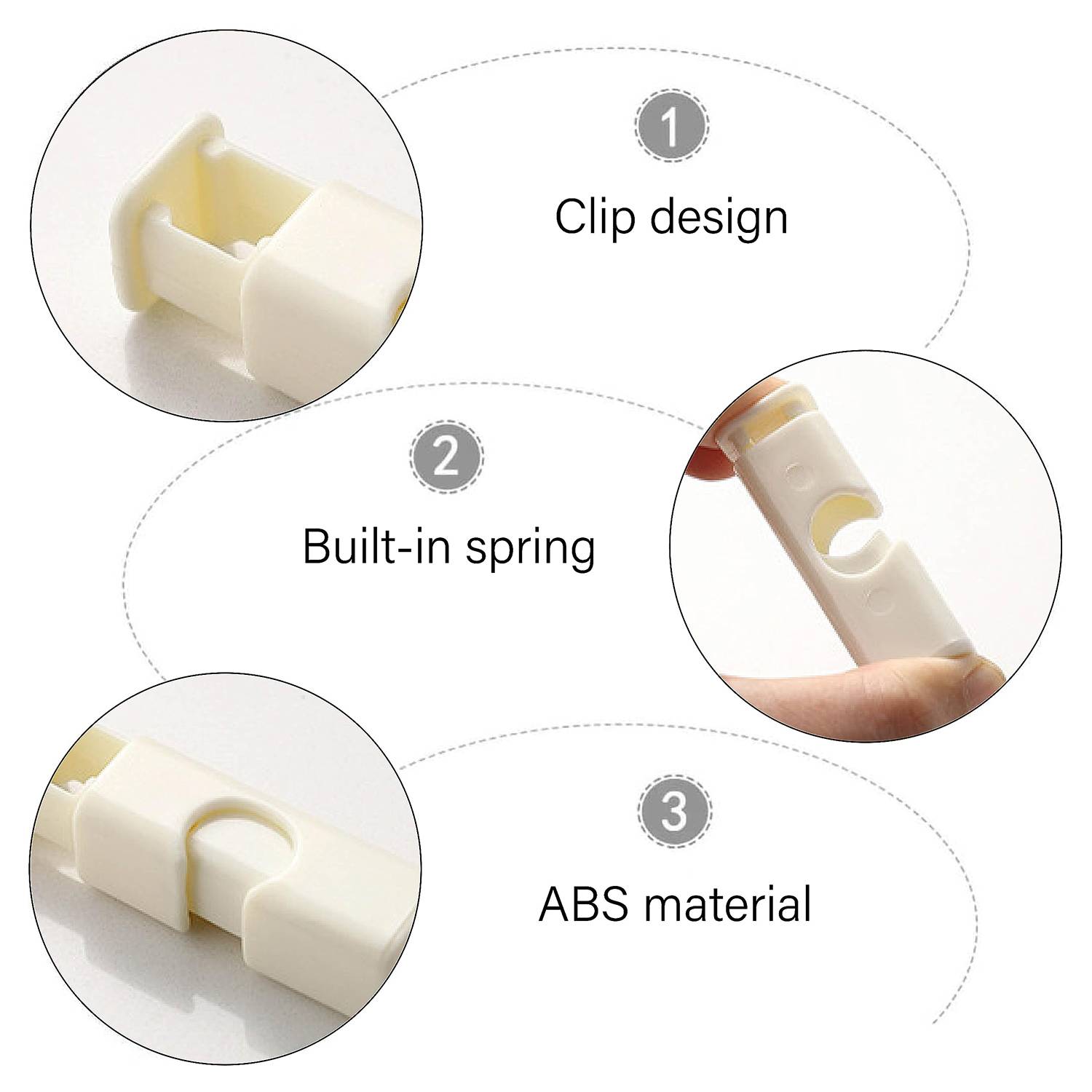 Moisture-Proof And Sealing Plastic Bag Clip 7