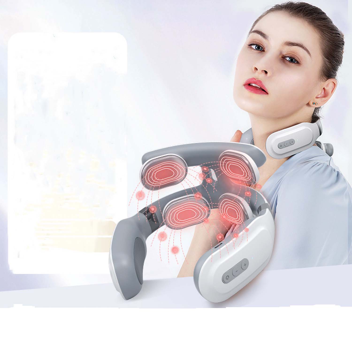 Portable Neck Massager With Deep Tissue Kneading 5