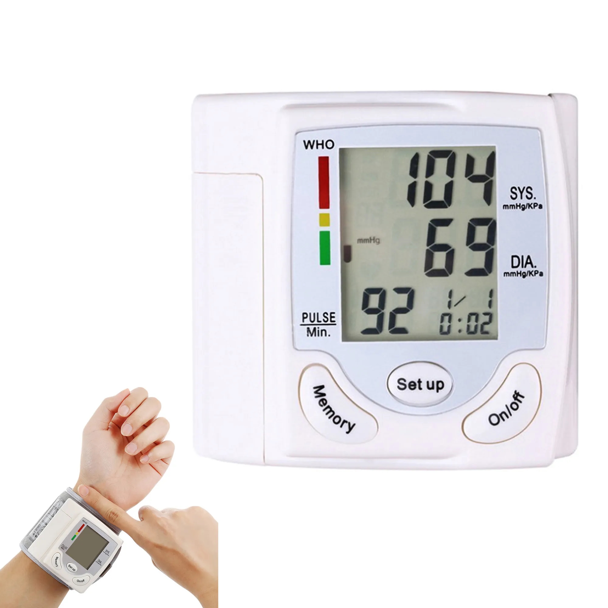 Automatic Wrist Blood Pressure Monitor