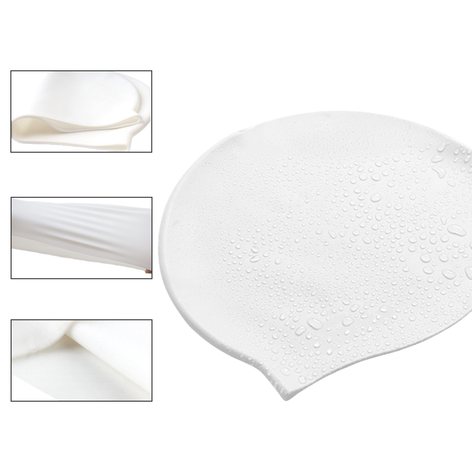 Waterproof Silicone Swim Cap 2