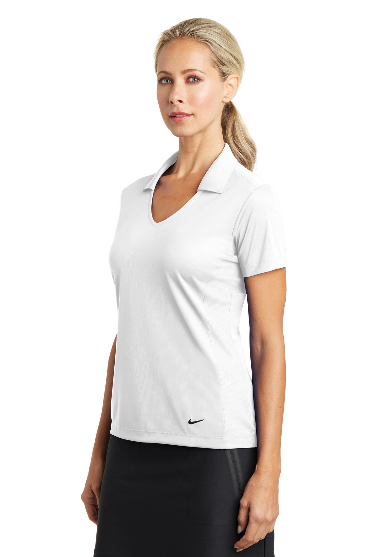 Nike® Women's Dri-FIT Vertical Mesh Polo 34