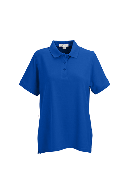 Women's Soft-Blend Double-Tuck Pique Polo 6