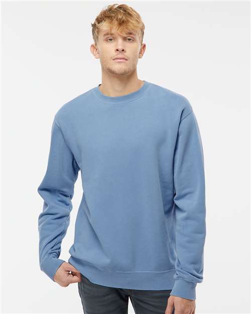 Unisex Midweight Pigment-Dyed Crewneck Sweatshirt - PRM3500 67
