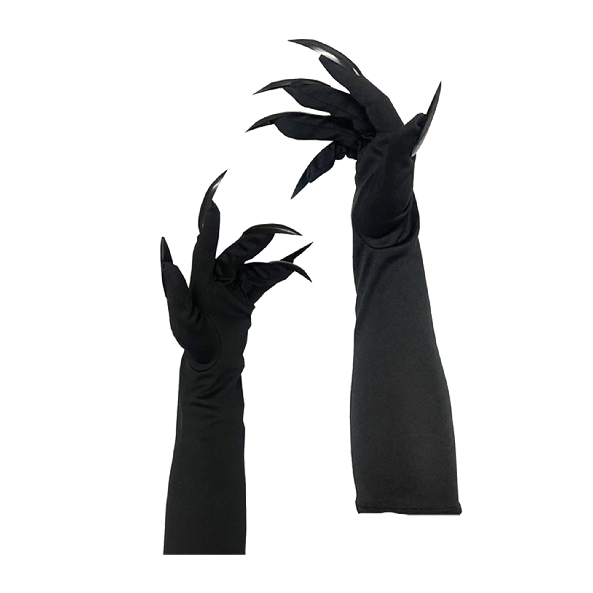 Witch Long Nails Halloween Gloves 4