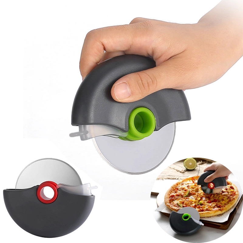 No-Effort Pizza Cutter Wheel 4