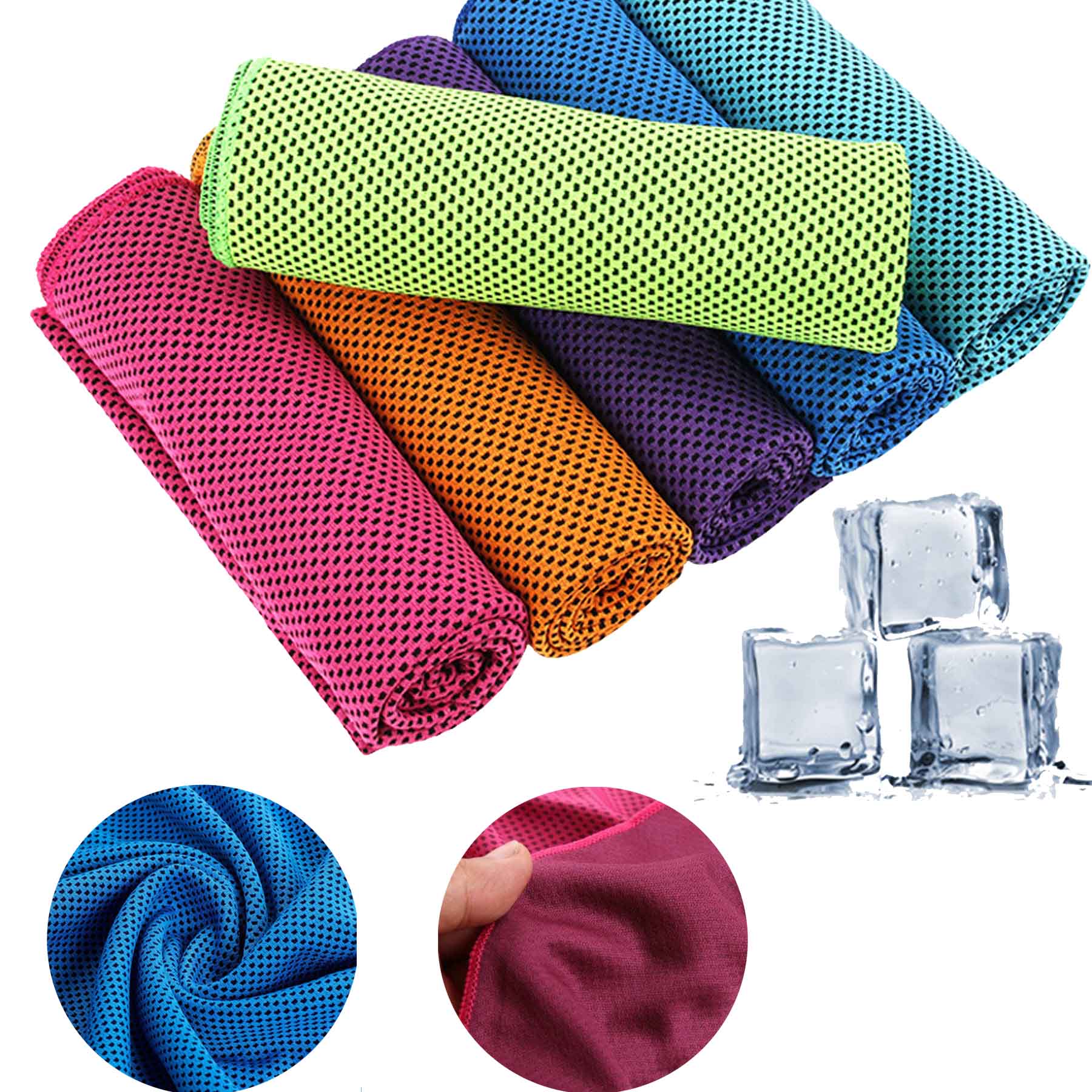 100% Polyester Fitness Cooling Towel 1