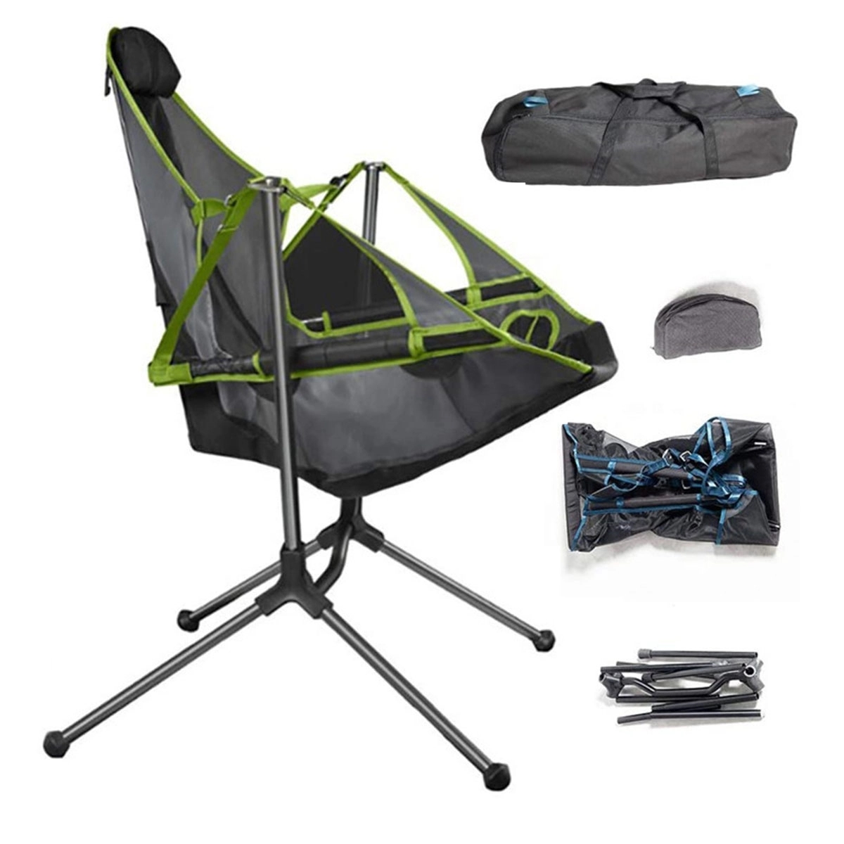 Portable Folding Rocking Chair 9