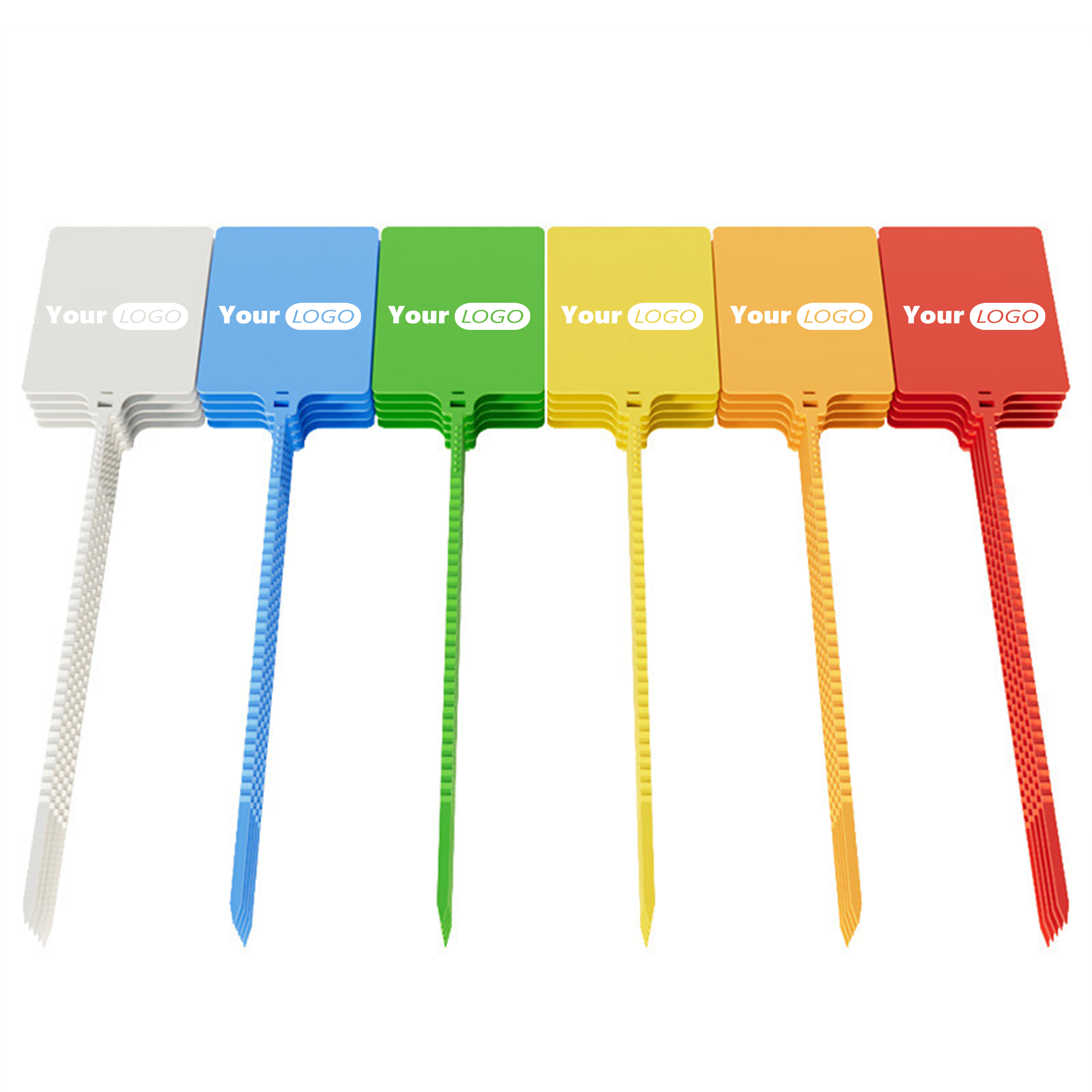 Large Disposable Plastic Seal Tag with Double Locking Mechanism 4