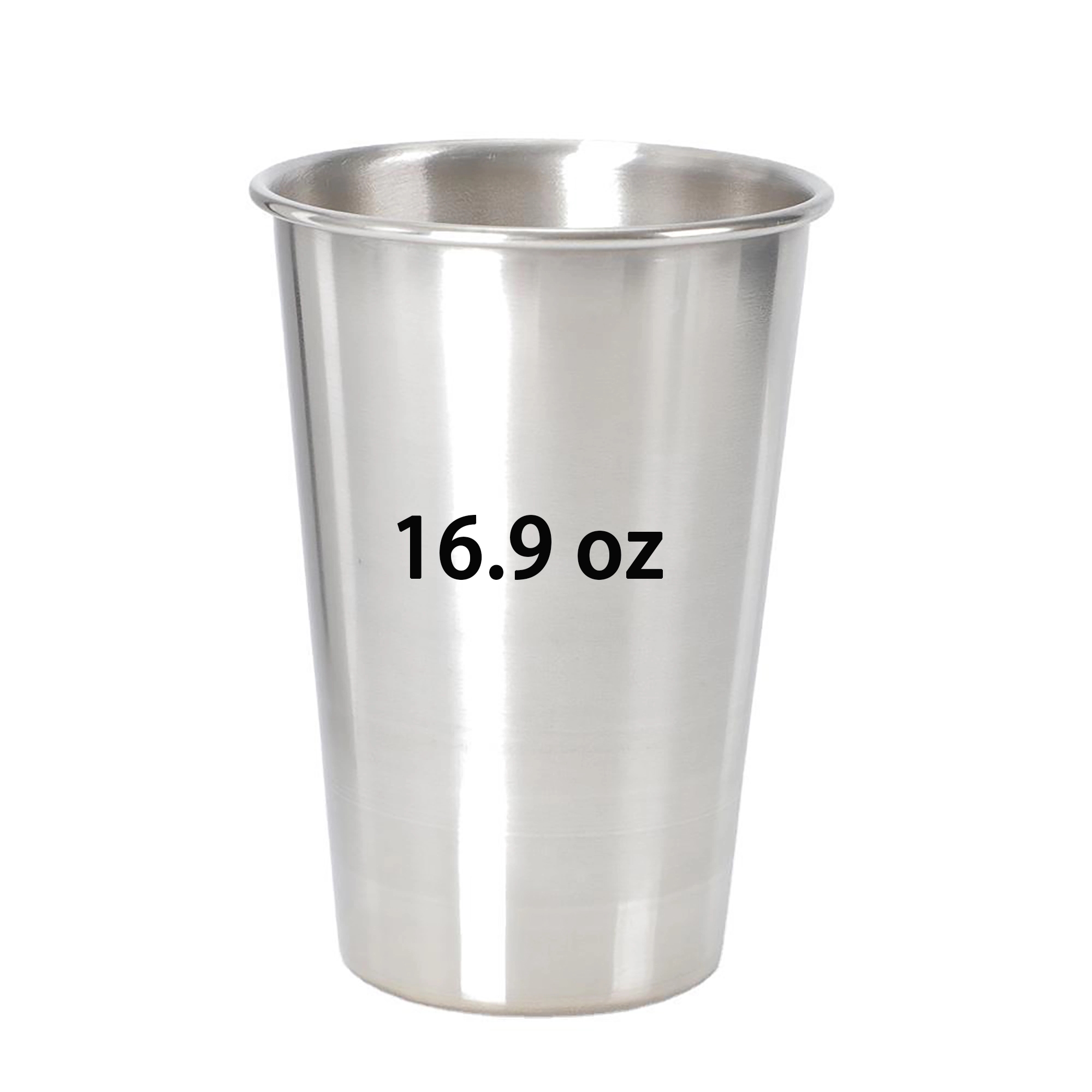 Simple Stainless Steel Pint Cup 2