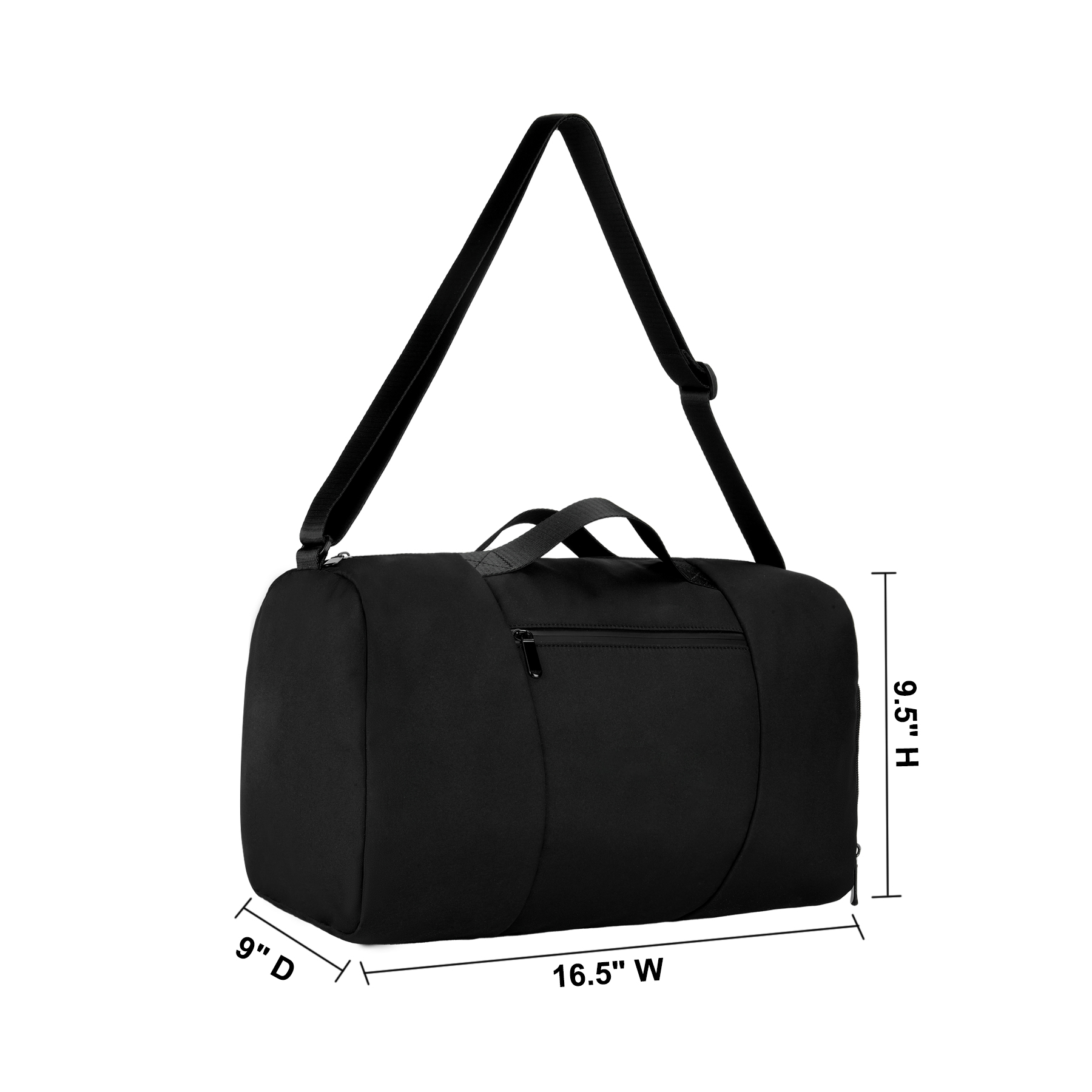 Premium Duffel Bag with Zipper Pocket 3