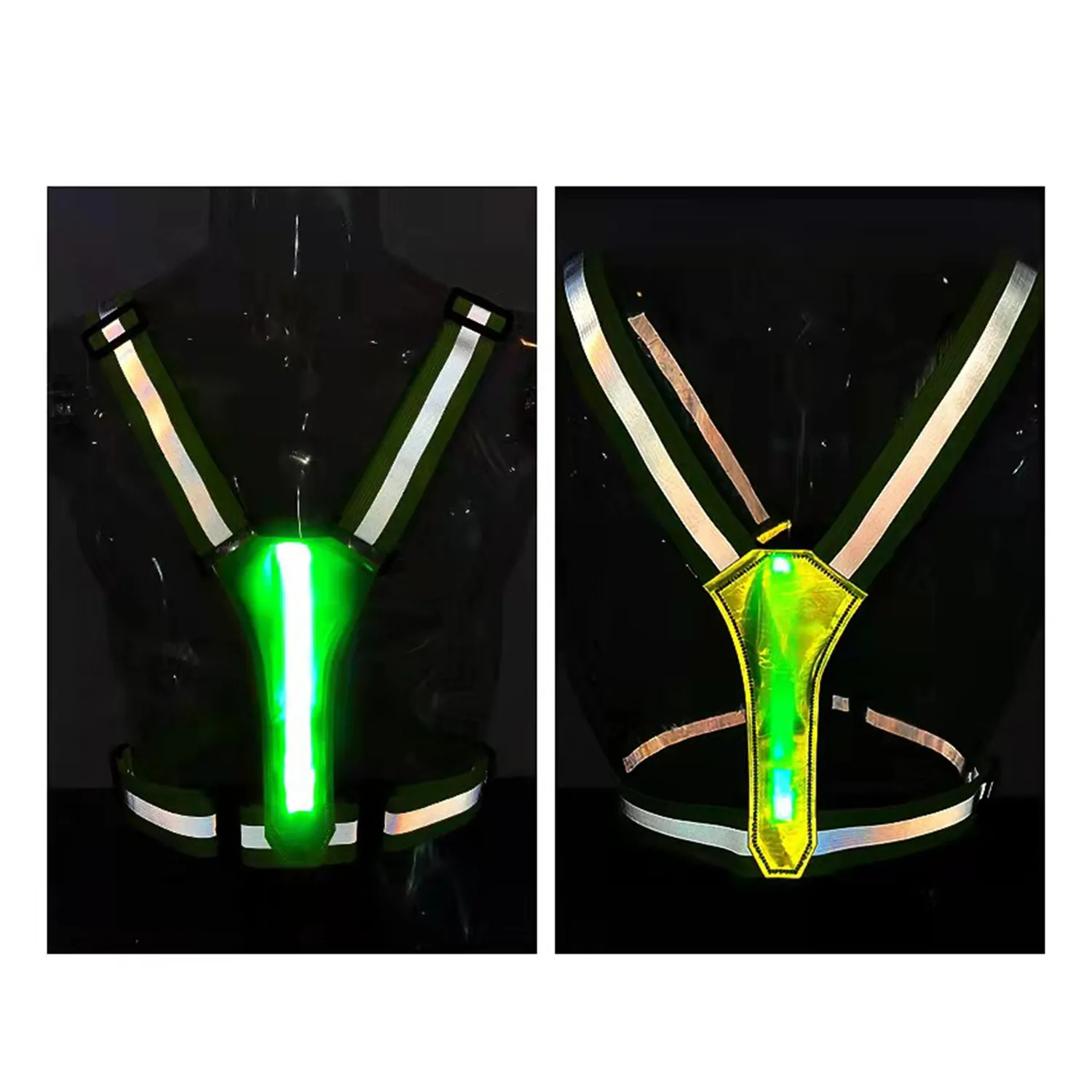 LED Reflective Running Safety Vest 3