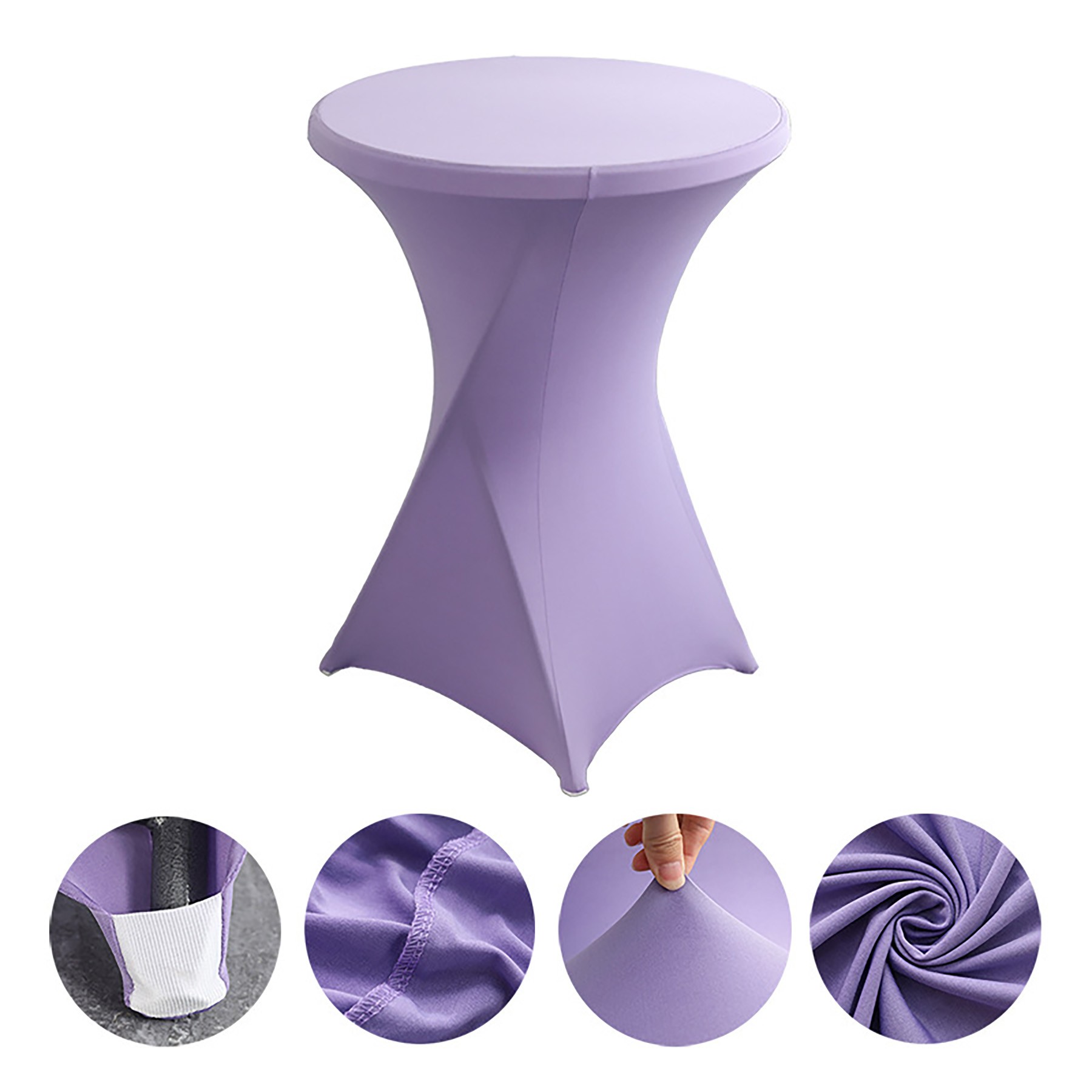 Round Elastic Table Cover 3