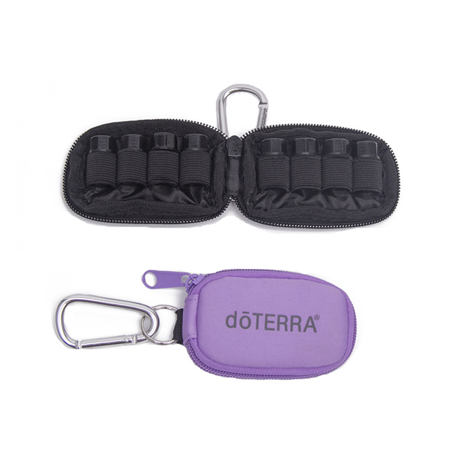 Cosmetic Mini Nylon Carrying Cases Keyring 2