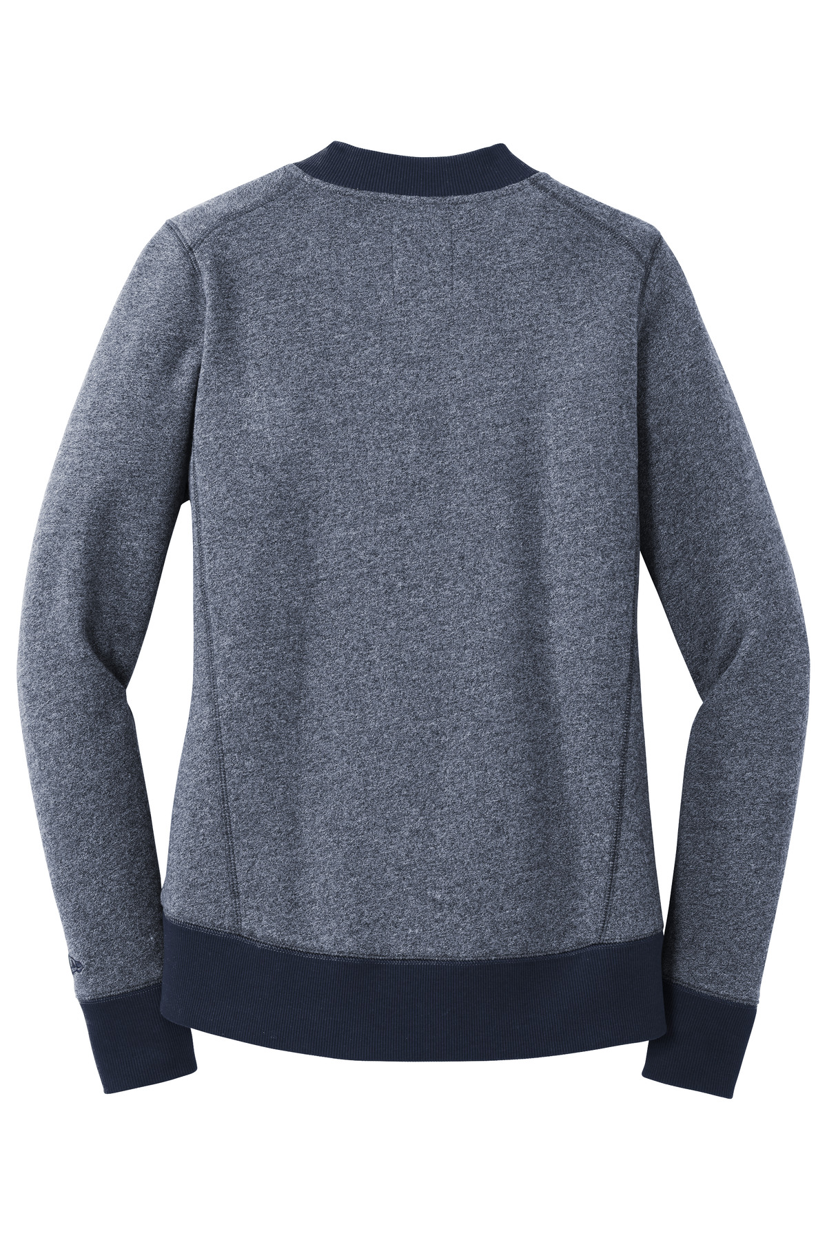New Era Women's French Terry Baseball Full-Zip. LNEA503 5